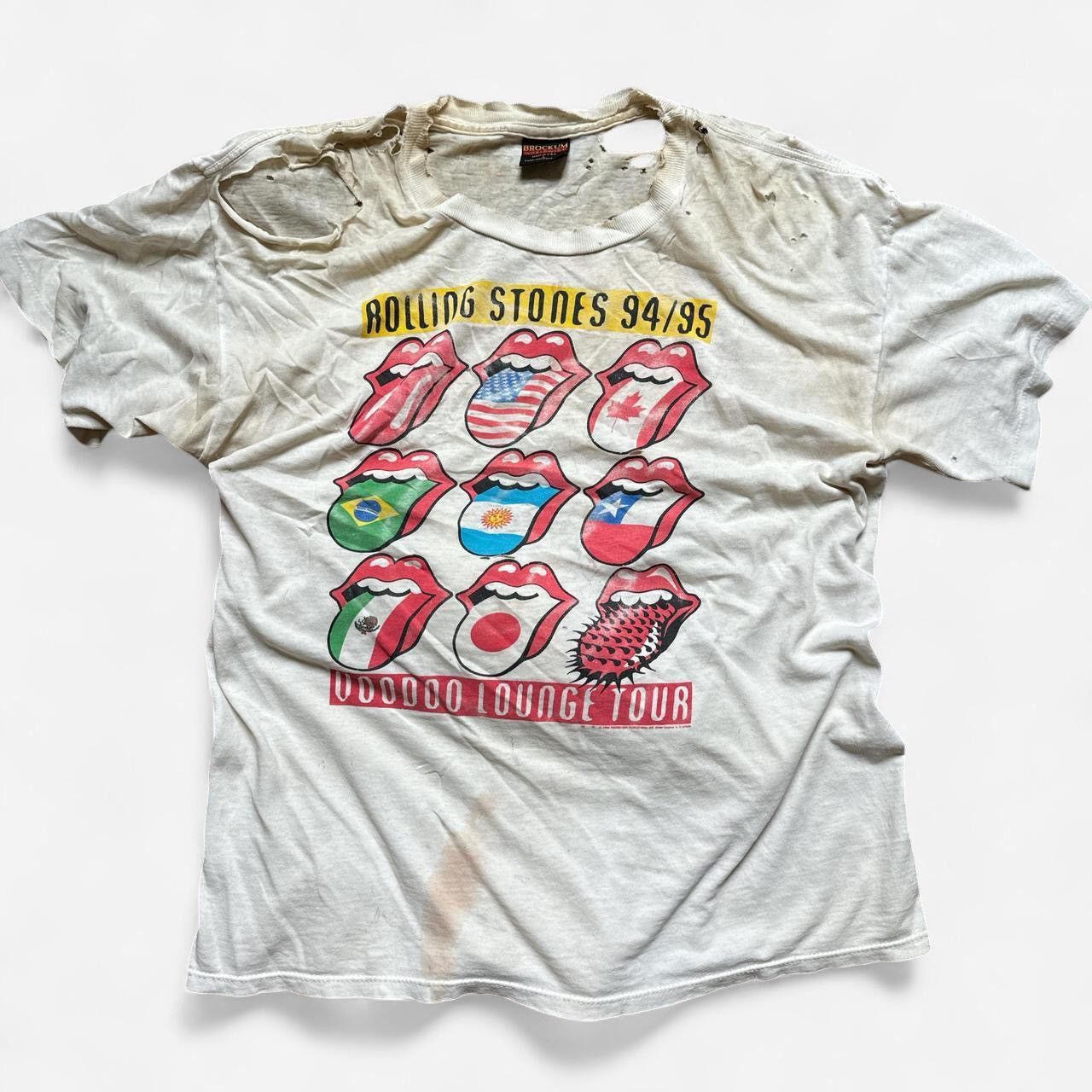 Brockum Rolling Stones Voodoo Lounge Tour Tee Size US L / EU 52-54 / 3 - 1 Thumbnail