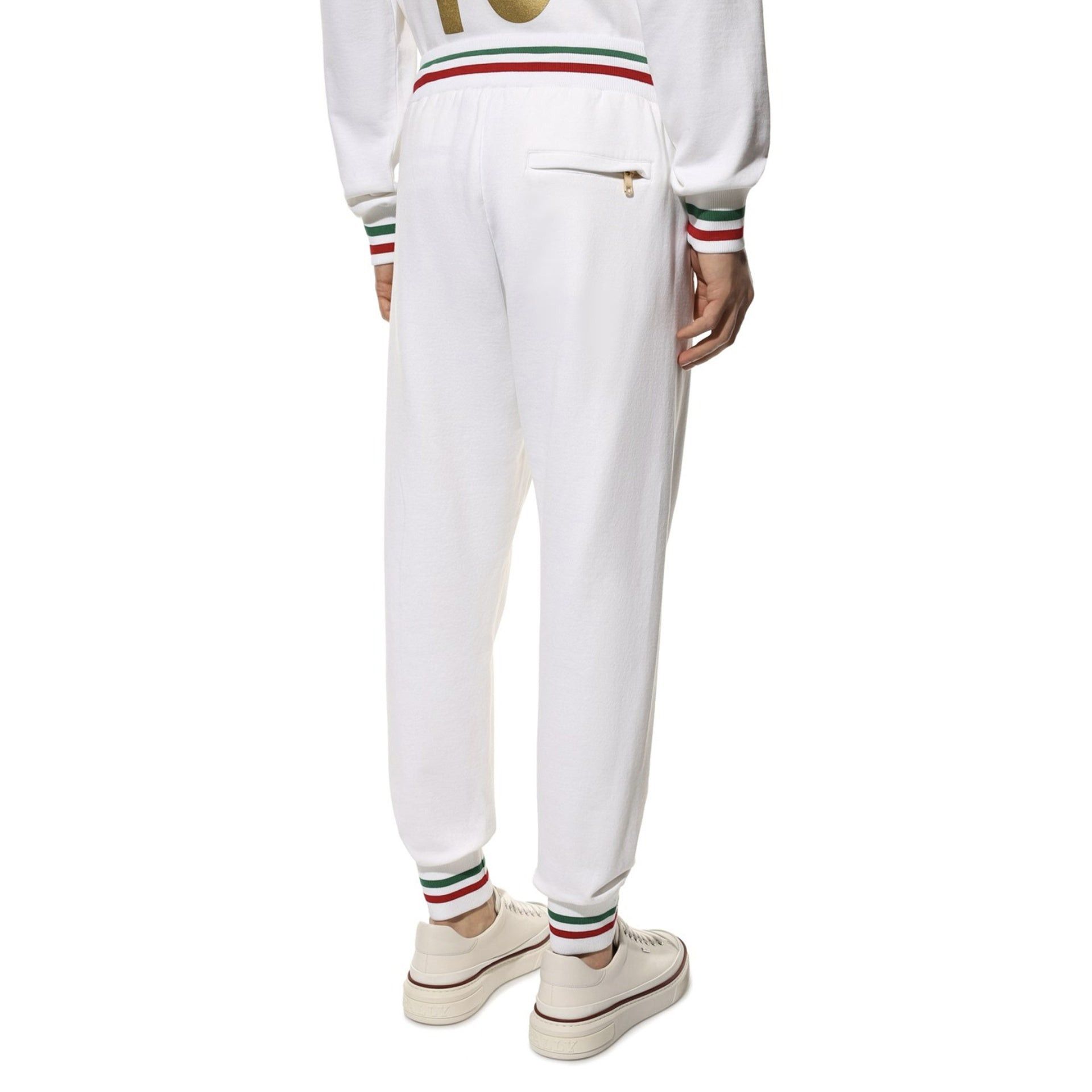 Dolce & Gabbana o1y0125 Jogger & Casualpant in White Size US 34 / EU 50 - 3 Thumbnail
