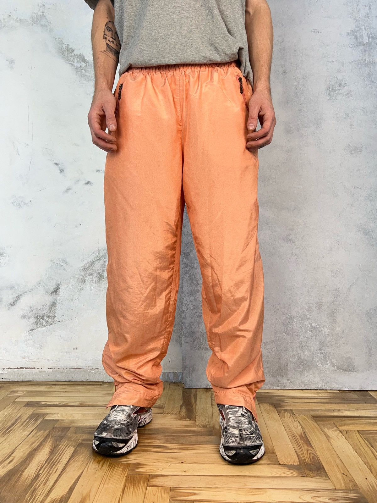 Puma Vintage Puma Peach Jogger Track Pants Size XL - XXL Size US 34 / EU 50 - 2 Thumbnail