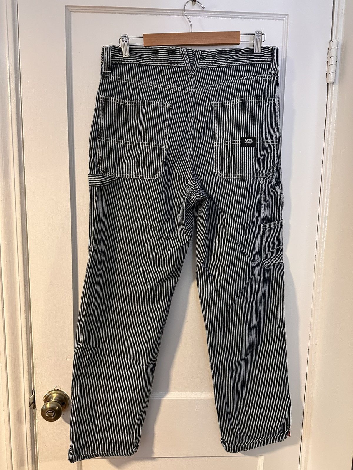 Vans Vans Drill Core Hickory Stripe Carpenter Jeans Size 32 Size US 32 / EU 48 - 2 Thumbnail