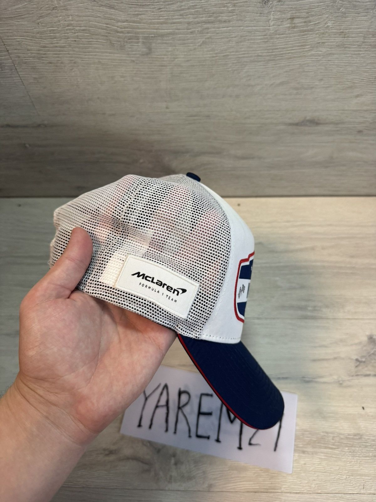 Malcolm McLaren McLaren racing team new era cap hat Size ONE SIZE - 3 Thumbnail