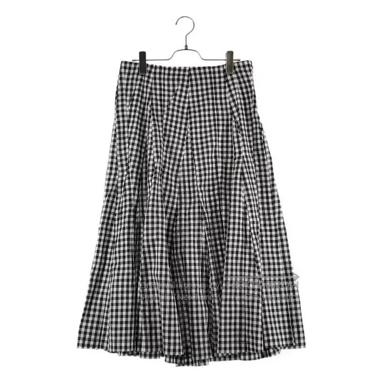 Comme des Garcons Comme des Garcons Size S Plaid patchwork skirt Size 22" - 1 Thumbnail