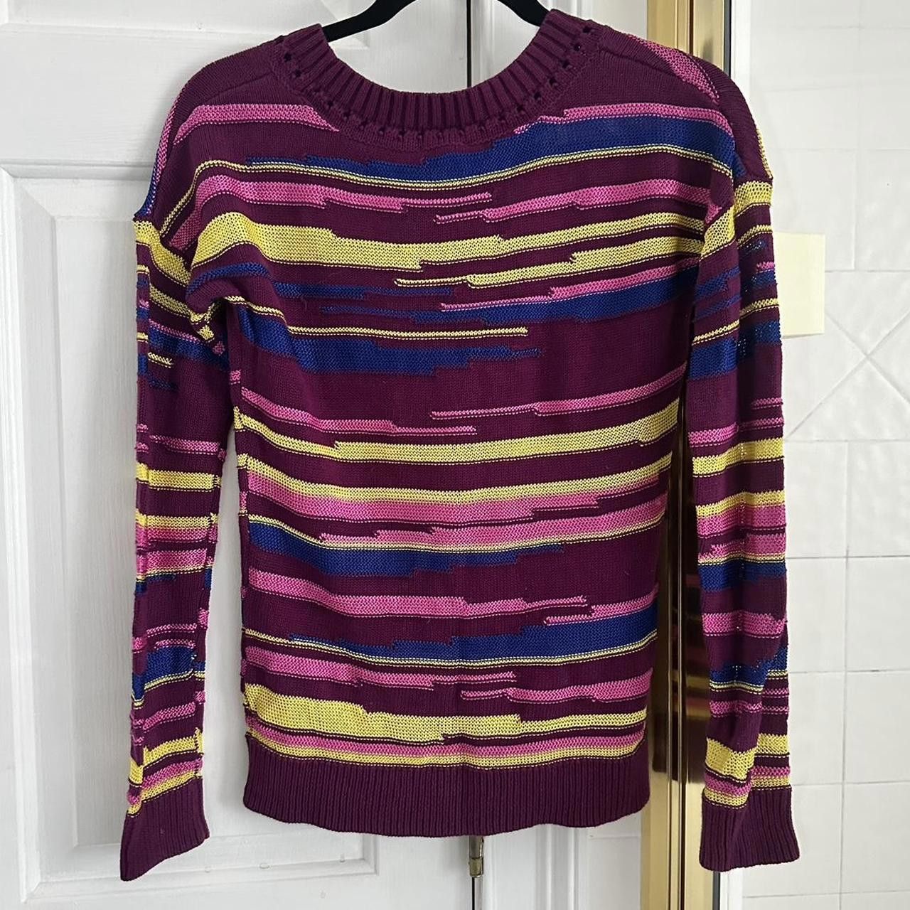 Designer Copper Key Women's Purple and Multi Jumper Size S / US 4 / IT 40 - 2 Thumbnail