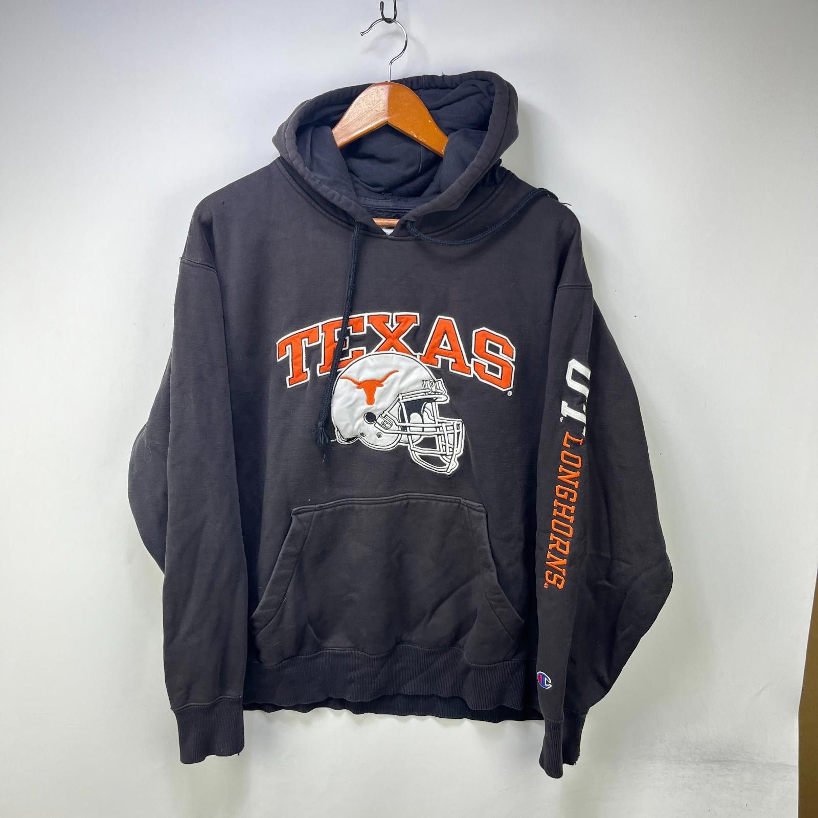 Champion Vintage Texas Longhorns Sun Faded Champion Hoodie Large Size ONE SIZE - 1 Thumbnail