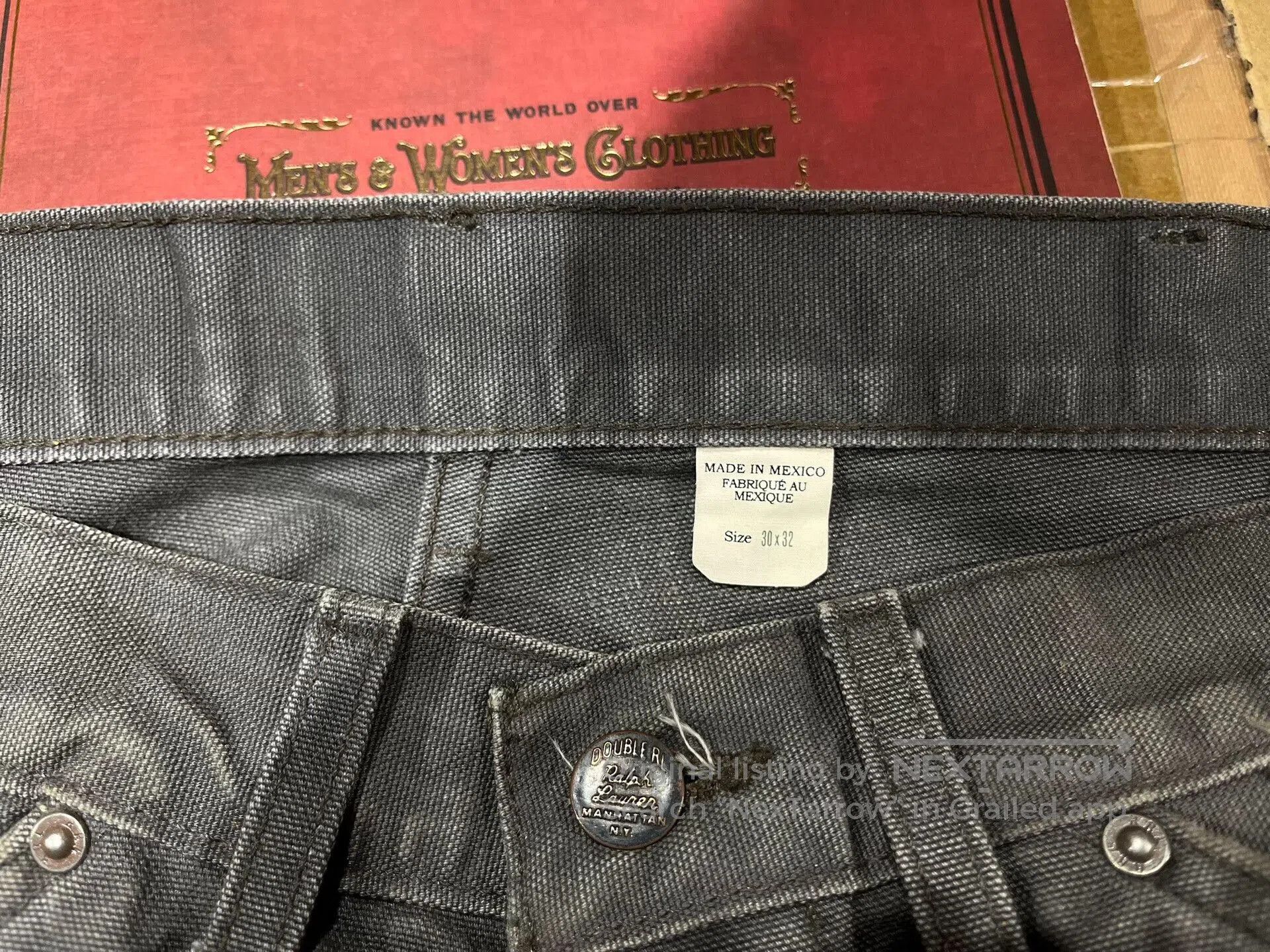 RRL Ralph Lauren RRL Distressed Work Pants. Size US 30 / EU 46 - 3 Thumbnail
