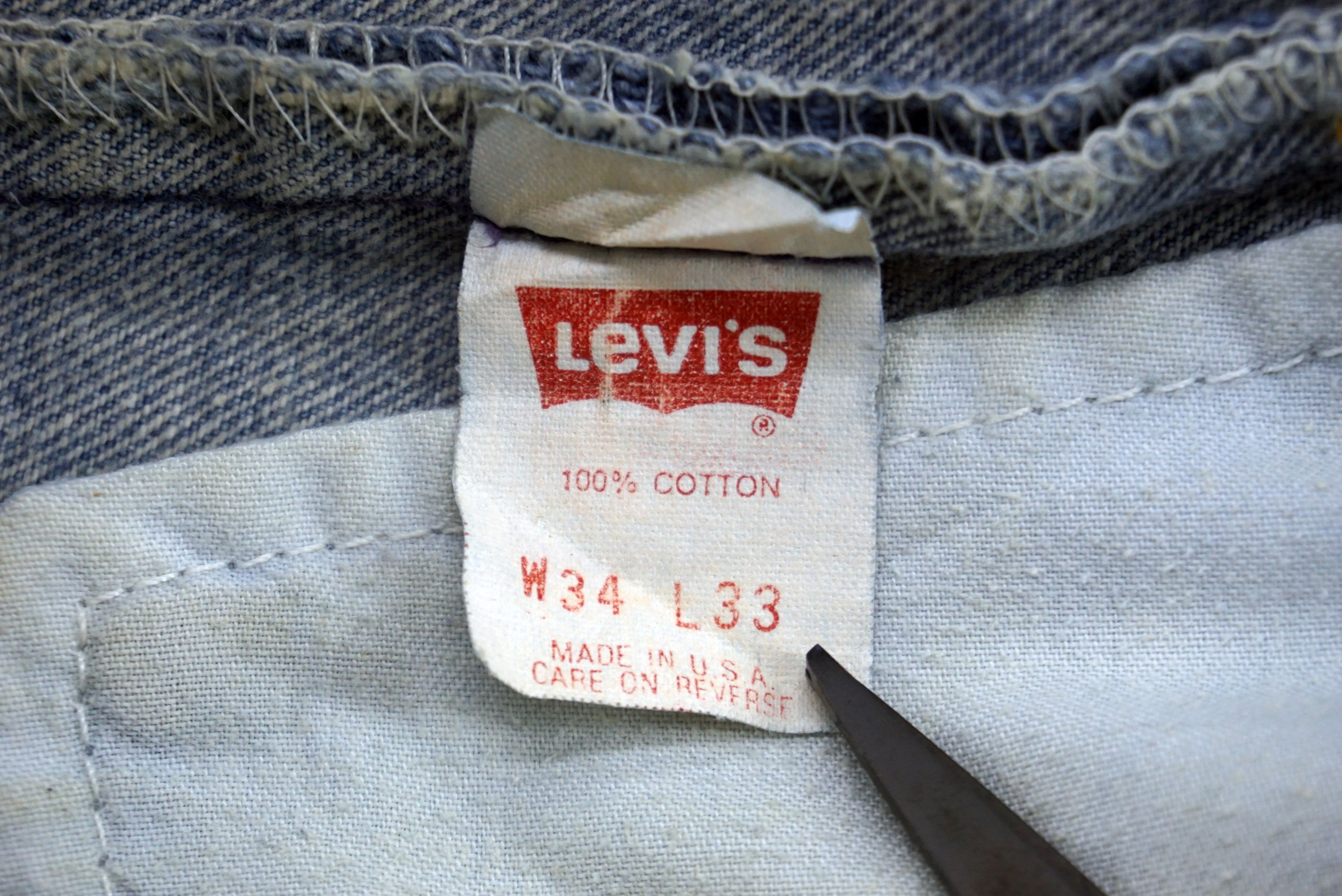 Levi's Vintage Levi's 501-0115 Jeans Size W33 L32 Made in USA Denim Size US 33 - 12 Thumbnail