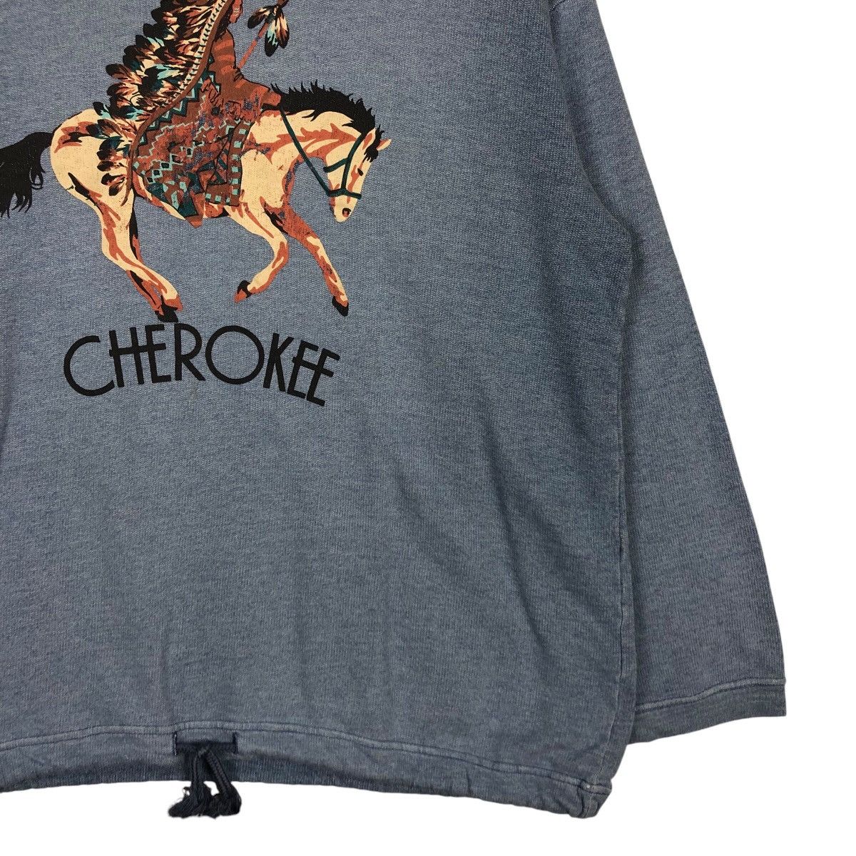 Japanese Brand × Vintage Vintage Cherokee Rare Sweatshirt Horses Rare Large Size US L / EU 52-54 / 3 - 4 Thumbnail