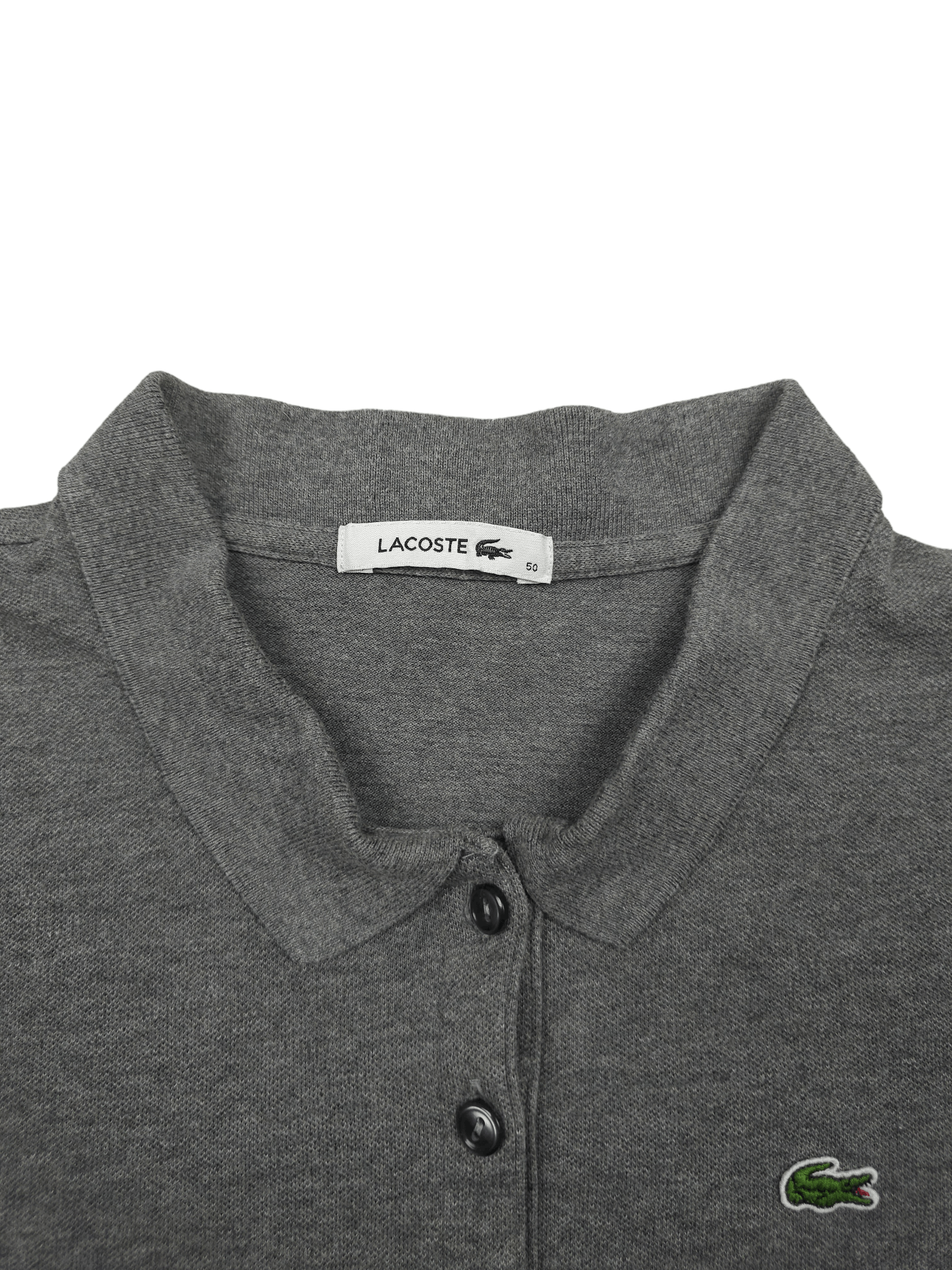 Lacoste × Vintage 💎 Size M Polo T-shirt Cropped Classic Basic Logo Y2K Size US M / EU 48-50 / 2 - 3 Thumbnail