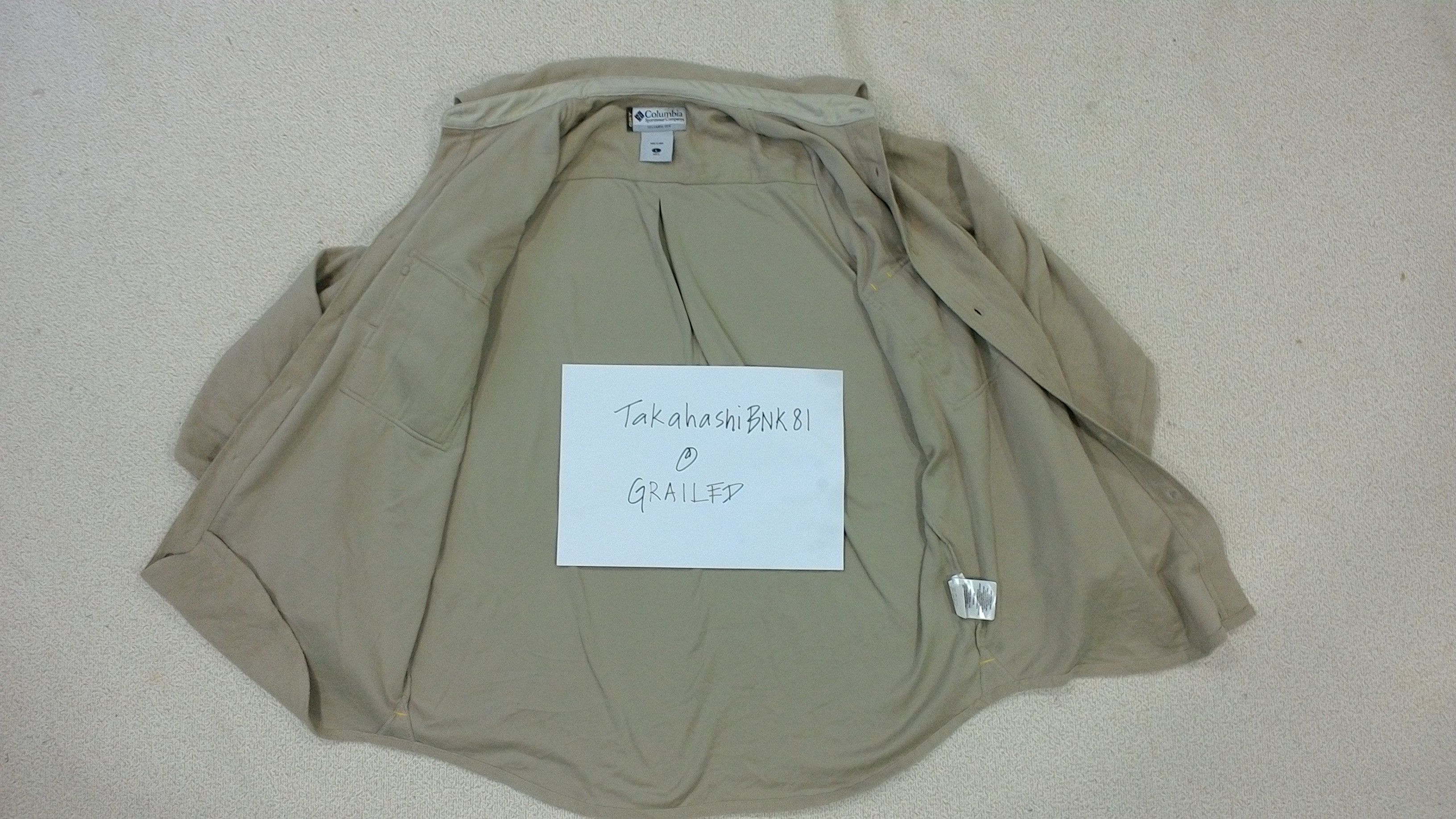 Columbia × Japanese Brand Columbia wool long sleeve shirt Size US L / EU 52-54 / 3 - 7 Thumbnail