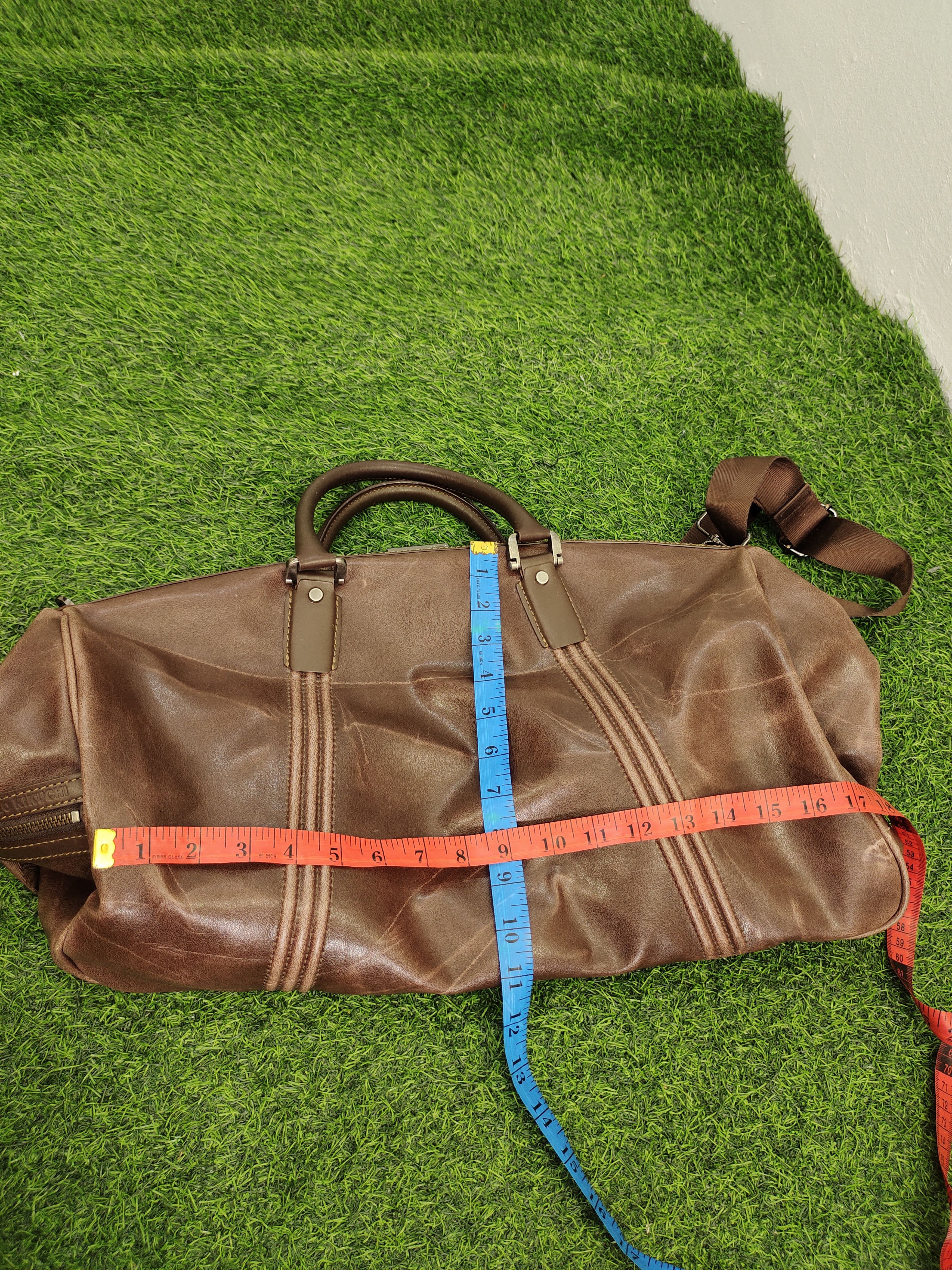 Takeo Kikuchi Vintage Takeo Kikuchi Distress Patina Leather Doctor Bag Size ONE SIZE - 16 Thumbnail