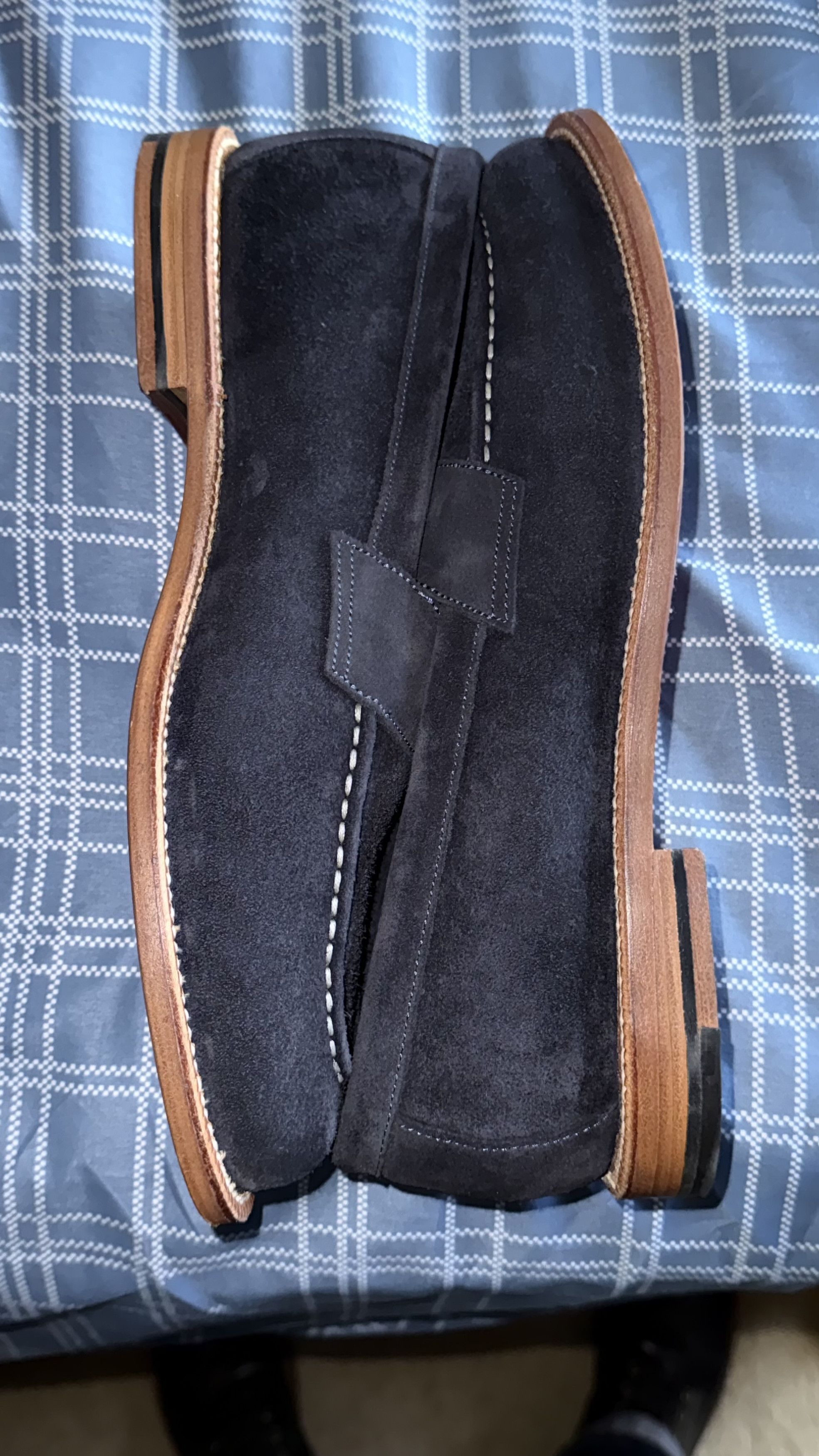 Grant Stone Like New Grant Stone Traveler's in Black Suede 9.5D Size US 9.5 / EU 42-43 - 10 Thumbnail