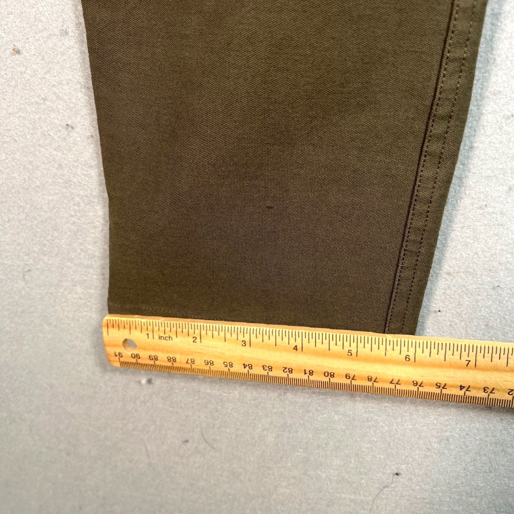 Lululemon Lululemon Pants Skinny Chino 31 Olive Green Stretch - Womens Regular 31 in Inseam 32 in Logo Casual Size 24" / US 00 / IT 34 - 7 Thumbnail