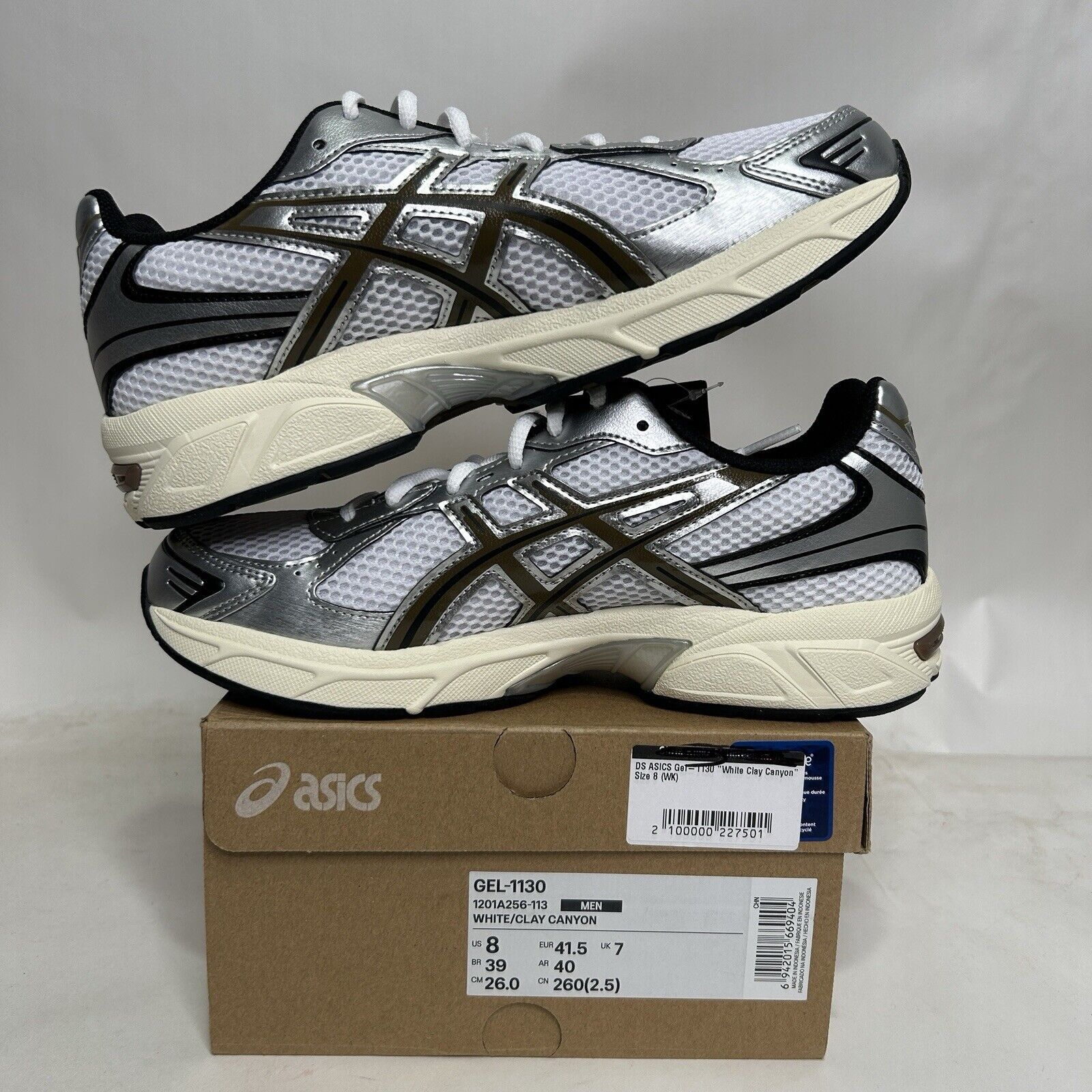 Asics ASICS Gel-1130 “White Clay Canyon” 2024 Size US 8 / EU 41 - 3 Thumbnail