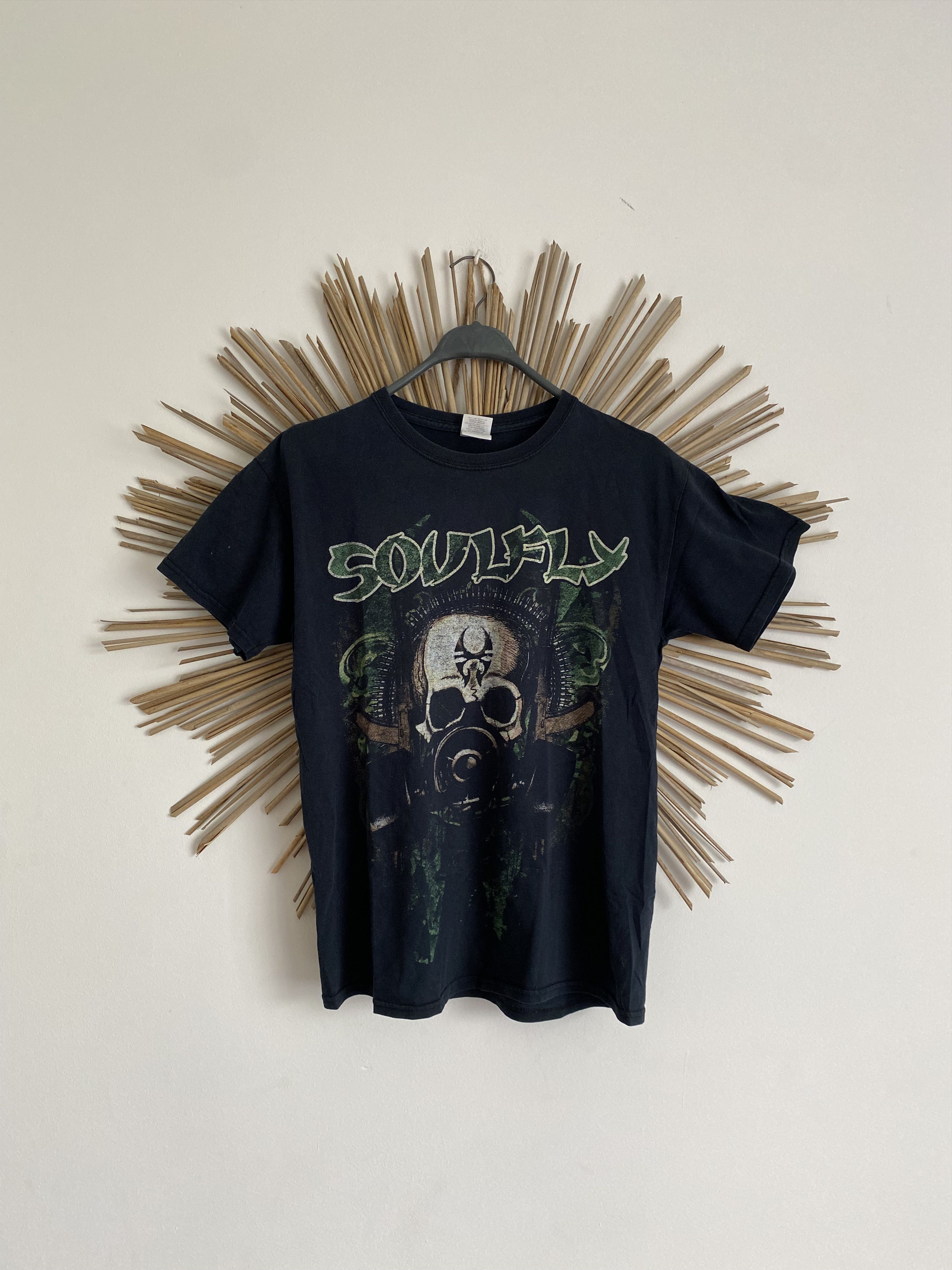 Fruit Of The Loom Soulfly Y2K vintage band t-shirt Size US M / EU 48-50 / 2 - 1 Thumbnail