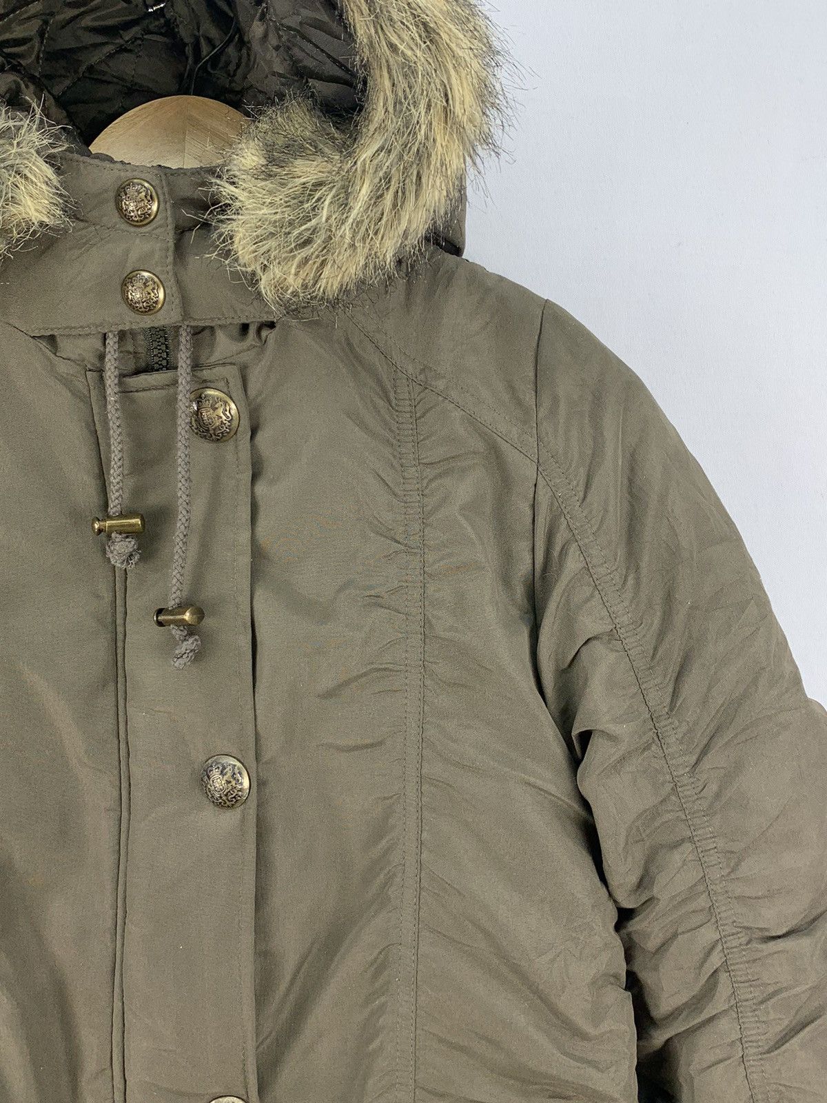Japanese Brand Faux Fur Hoodie Fashion Parka Jacket Size US XS / EU 42 / 0 - 7 Thumbnail