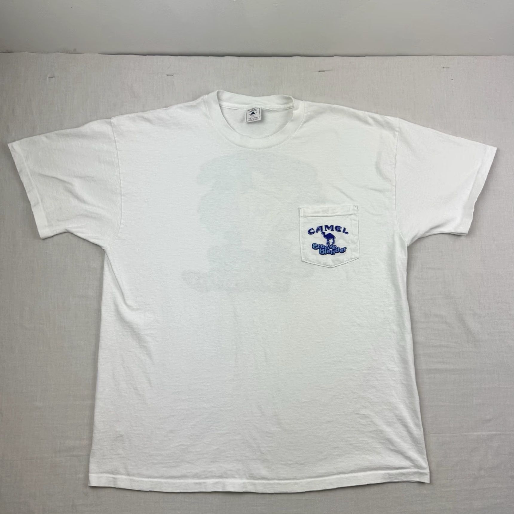Delta Vintage Camel Cigarette T Shirt Adult XL Promo Groove Blender 90s American Vegas Size US XL / EU 56 / 4 - 4 Thumbnail