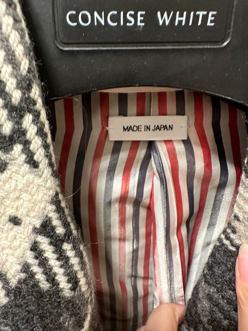 Thom Browne Thom Browne Plaid overcoat Size XS / US 0-2 / IT 36-38 - 2 Thumbnail