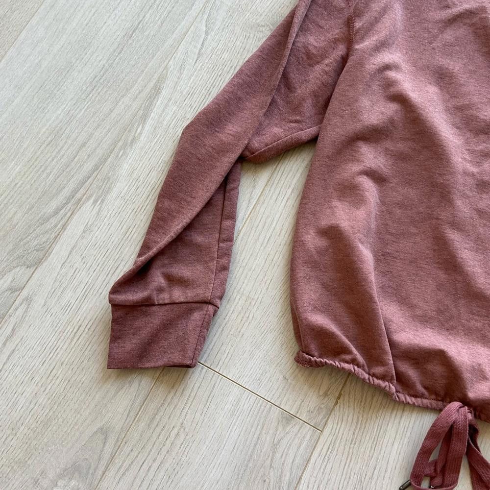 Designer Chic Casual Long Sleeve Sweater with Adjustable Tie Hem Size S / US 4 / IT 40 - 4 Thumbnail