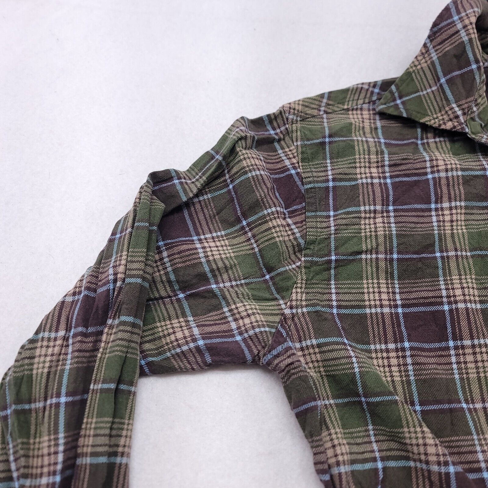 UNIONBAY UnionBay Tartan Flannel Shirt Mens Size Small S Green Size US S / EU 44-46 / 1 - 4 Thumbnail