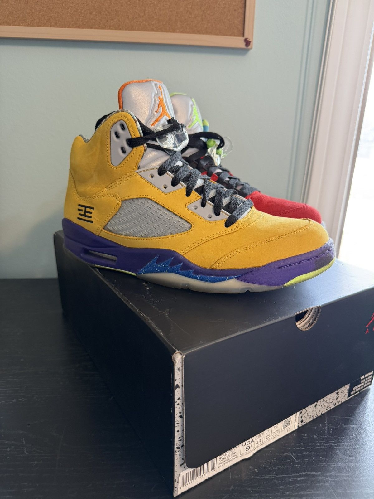 Jordan Brand Jordan 5 Retro “What The” Size US 9.5 / EU 42-43 - 1 Thumbnail