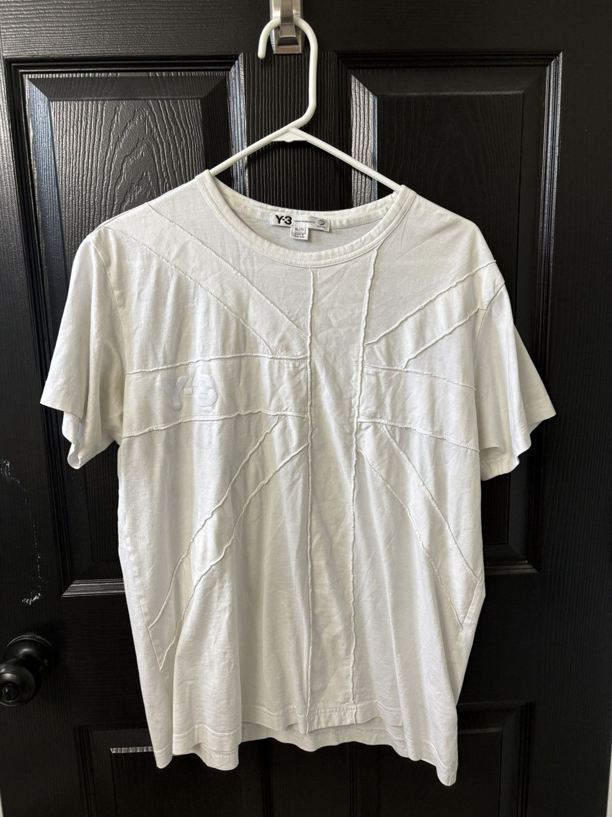 Y-3 Y-3 Yohji Yamamoto Adidas Tee Size US XL / EU 56 / 4 - 1 Thumbnail
