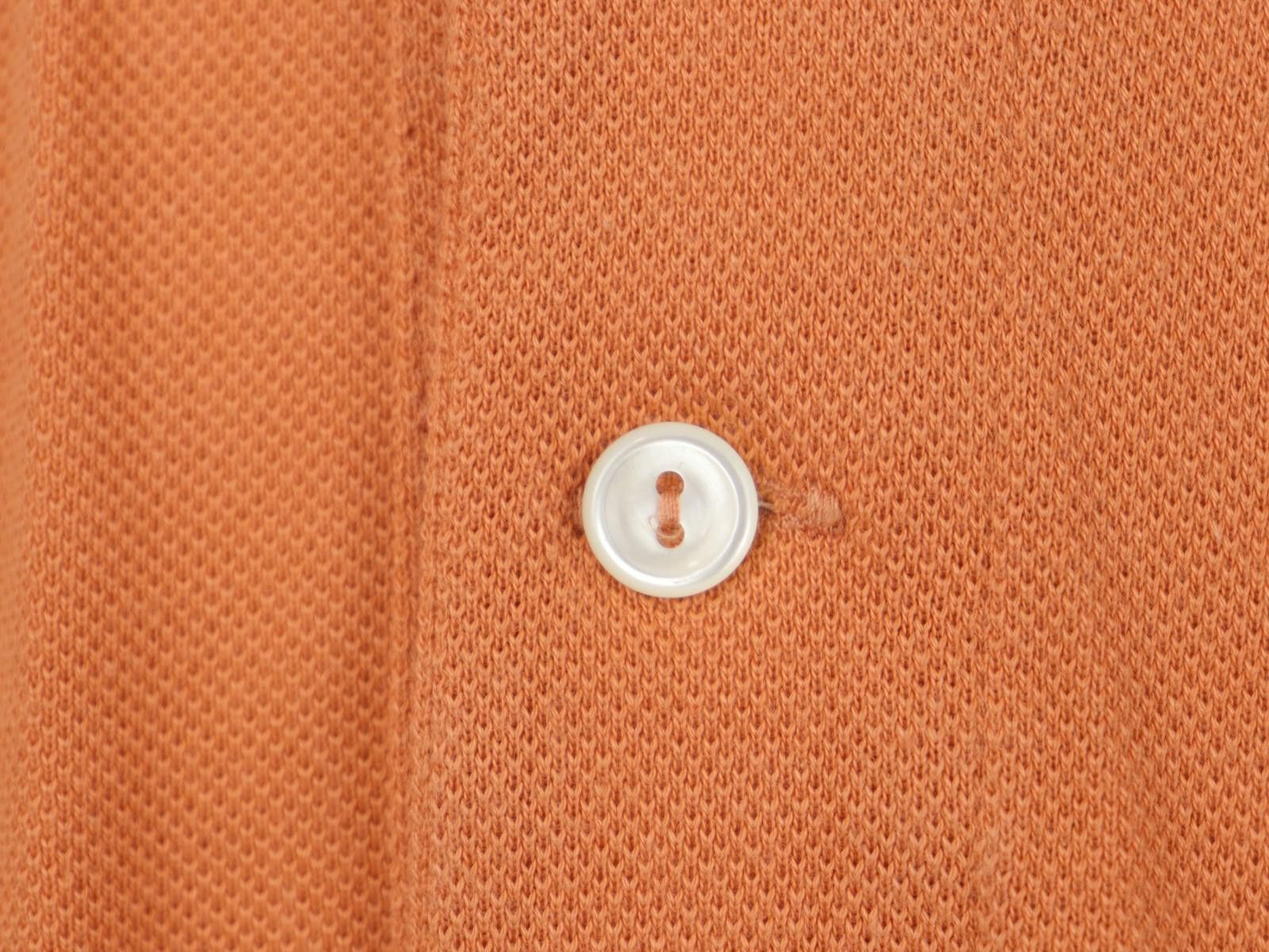 Lacoste Lacoste Orange 100% Cotton Collared Polo Shirt Size 4 Size US M / EU 48-50 / 2 - 6 Thumbnail