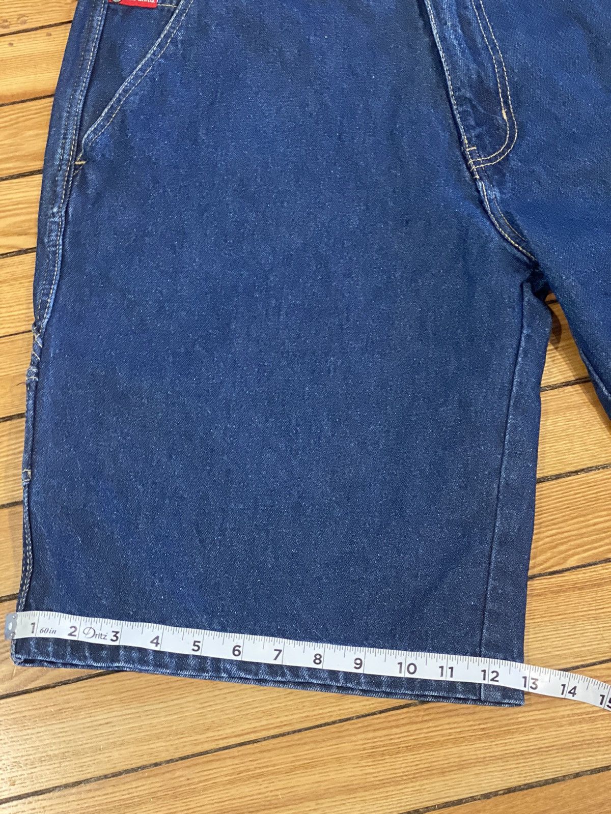 Ecko Unltd. Echo denim jean shorts jorts blue size 36 y2k vintage 1990s Size US 36 / EU 52 - 6 Thumbnail