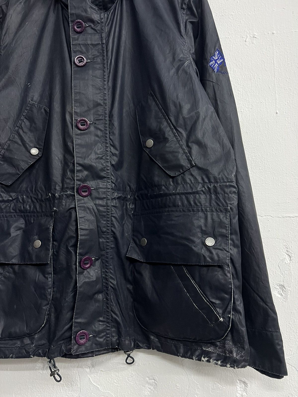 Barbour × Vintage Barbour Carbon Durham Kagoule Jacket Mens Size US M / EU 48-50 / 2 - 4 Thumbnail