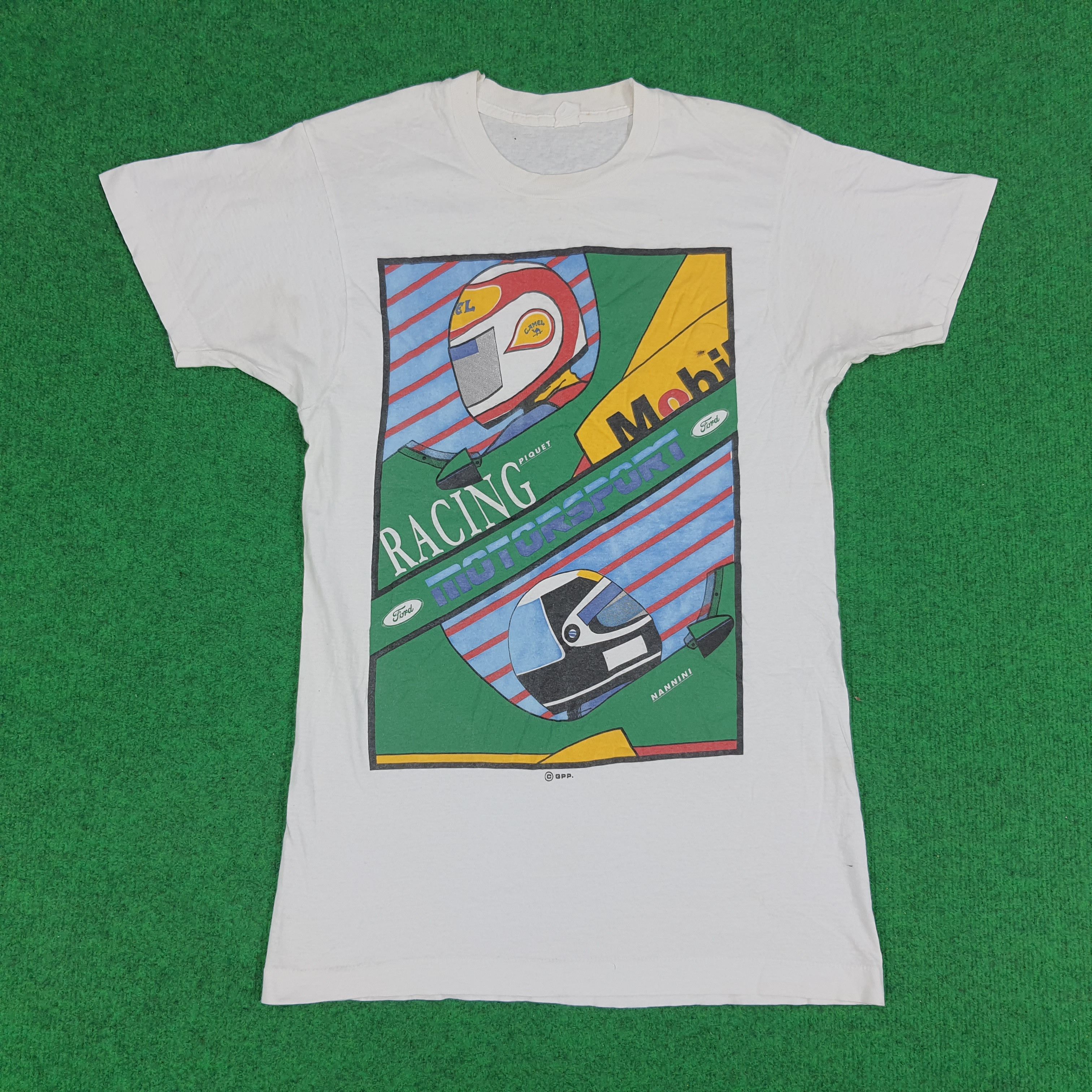 Camel × Ford × Vintage Vintage Camel x FORD Racing Piquet Motorsports 90s Tshirt Size US S / EU 44-46 / 1 - 1 Thumbnail