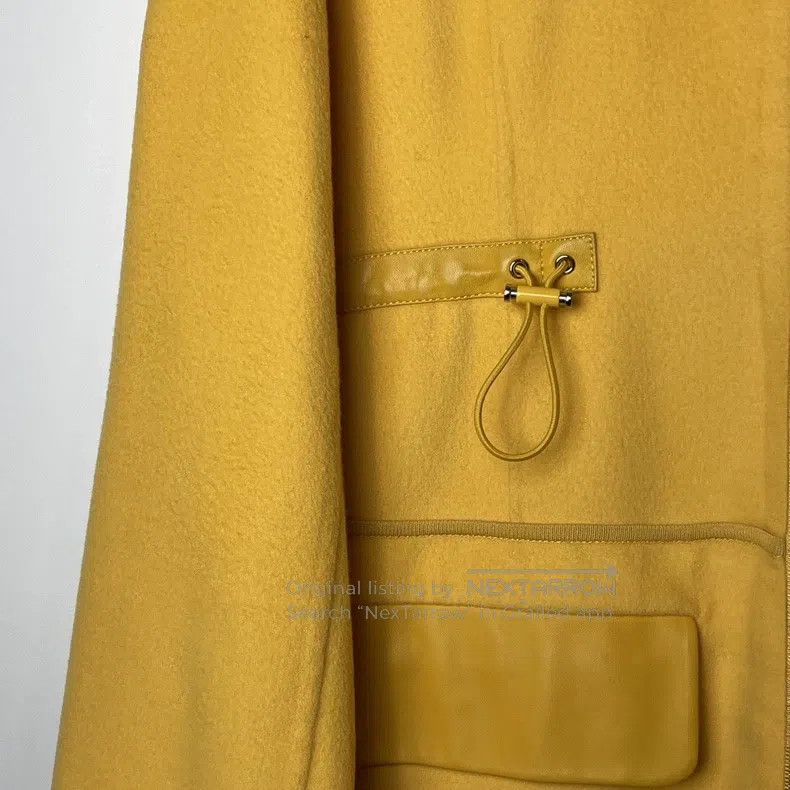 Hermes Hermes Windbreaker Jacket Yellow Size XS / US 0-2 / IT 36-38 - 4 Thumbnail
