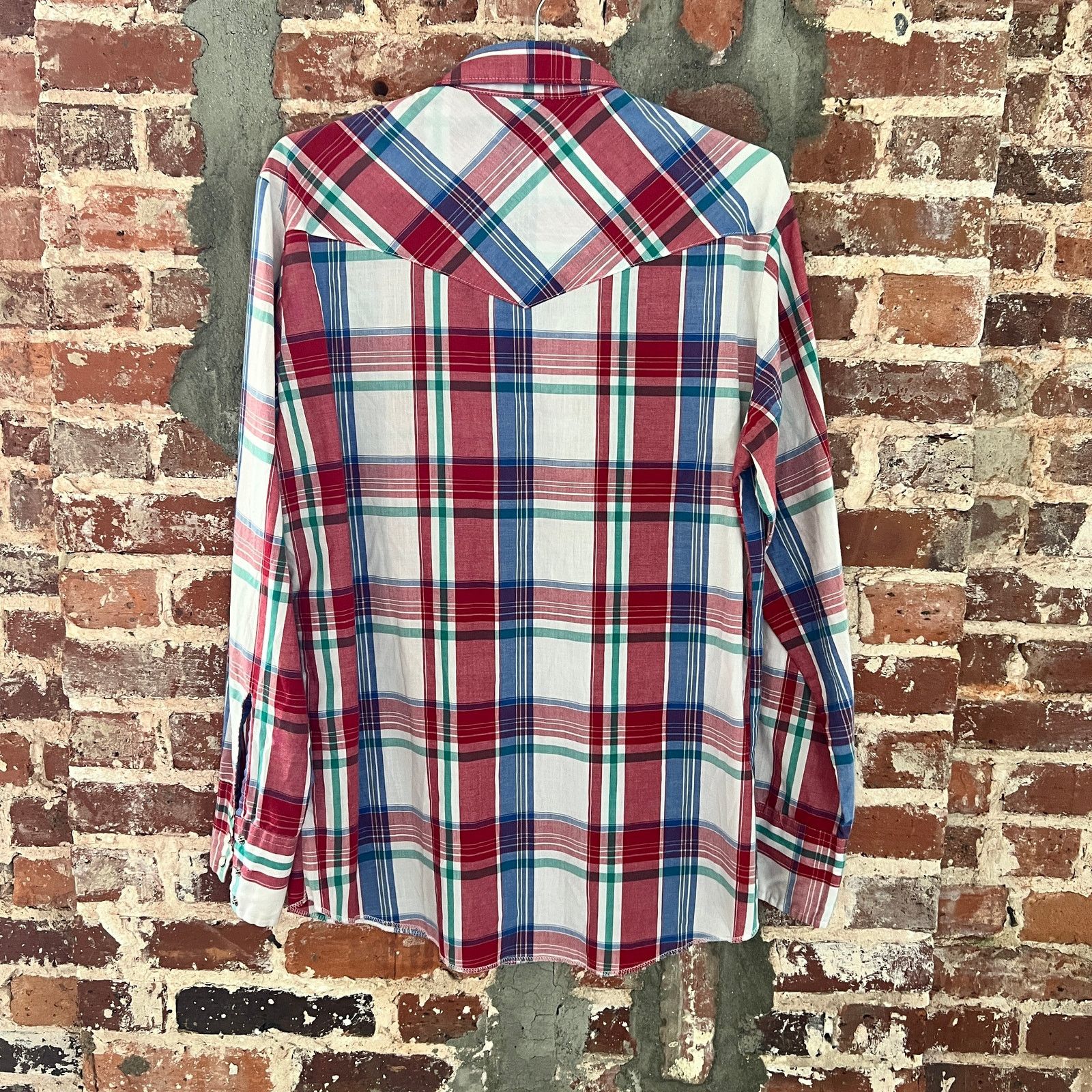 Rustler VTG Men's Rustler Pearl Snap Shirt L 22x29 Size US L / EU 52-54 / 3 - 2 Thumbnail