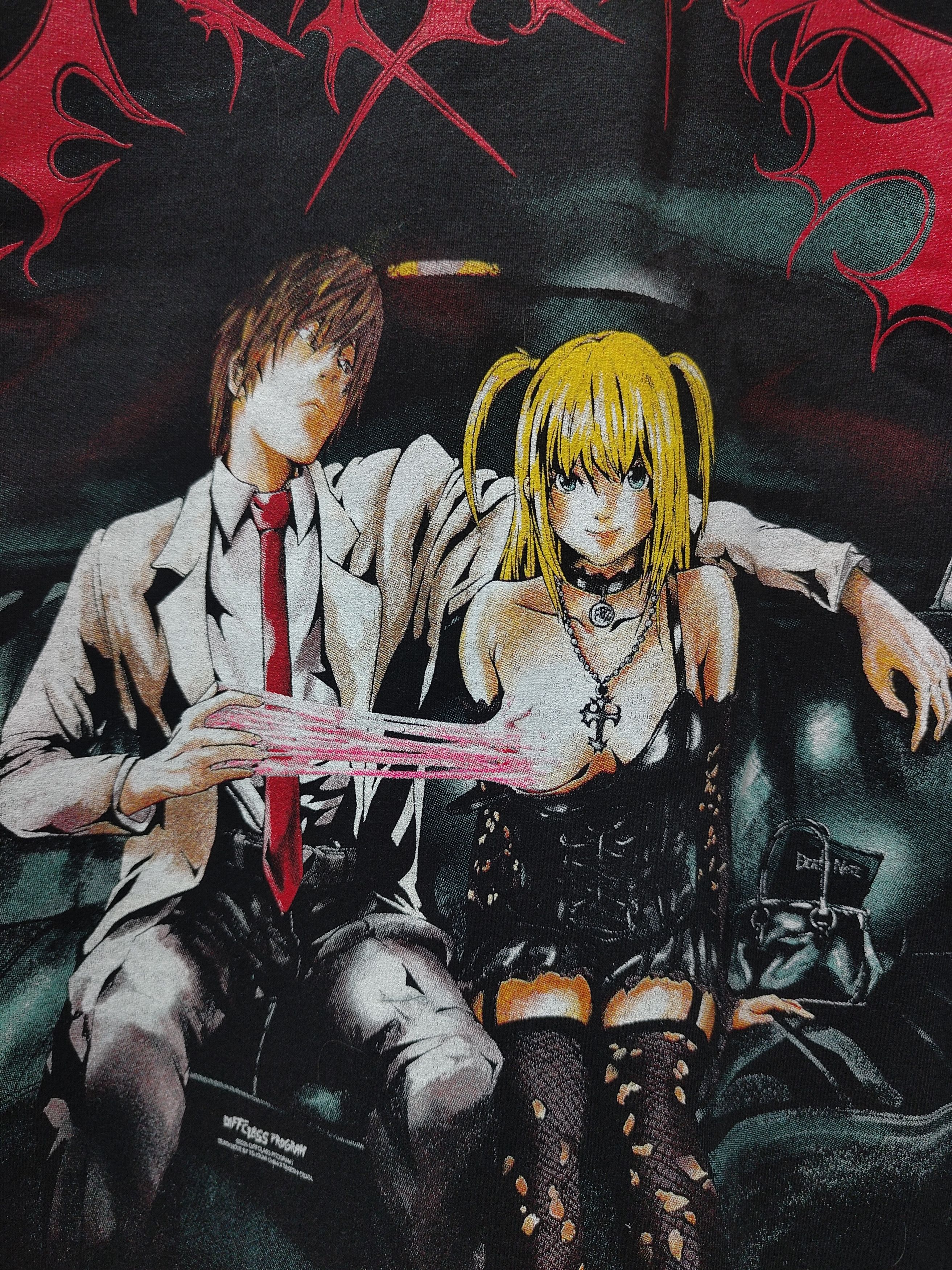 Anime Death Note "Yagami Light & Misa Amane" T-shirt Size US XL / EU 56 / 4 - 5 Thumbnail