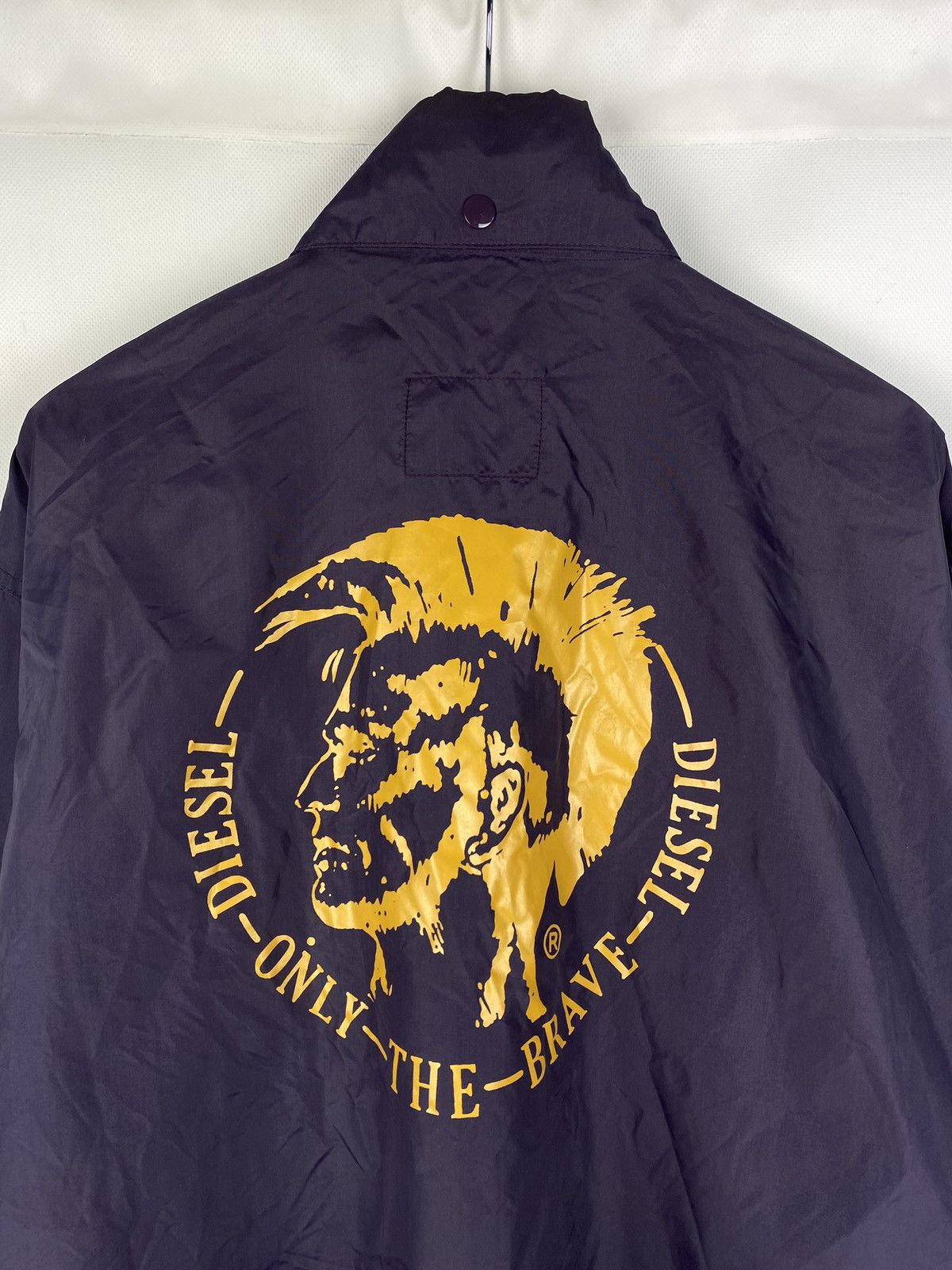 Diesel × Vintage VTG Diesel men’s nylon big logo coach jacket size L Size US L / EU 52-54 / 3 - 8 Thumbnail