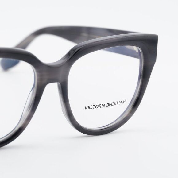 Victoria Beckham Victoria Beckham VB2674 036 Eyeglasses Striped Grey 53mm Size ONE SIZE - 4 Thumbnail