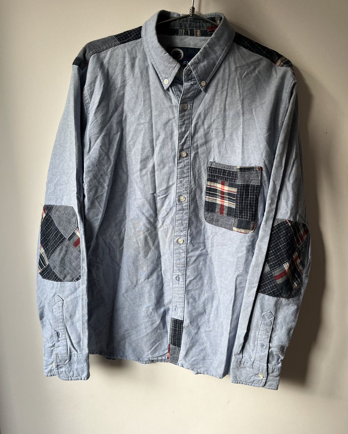 Penfield × Vintage Penfield parchwork shirt checkered outdoor Americana Size US M / EU 48-50 / 2 - 1 Thumbnail