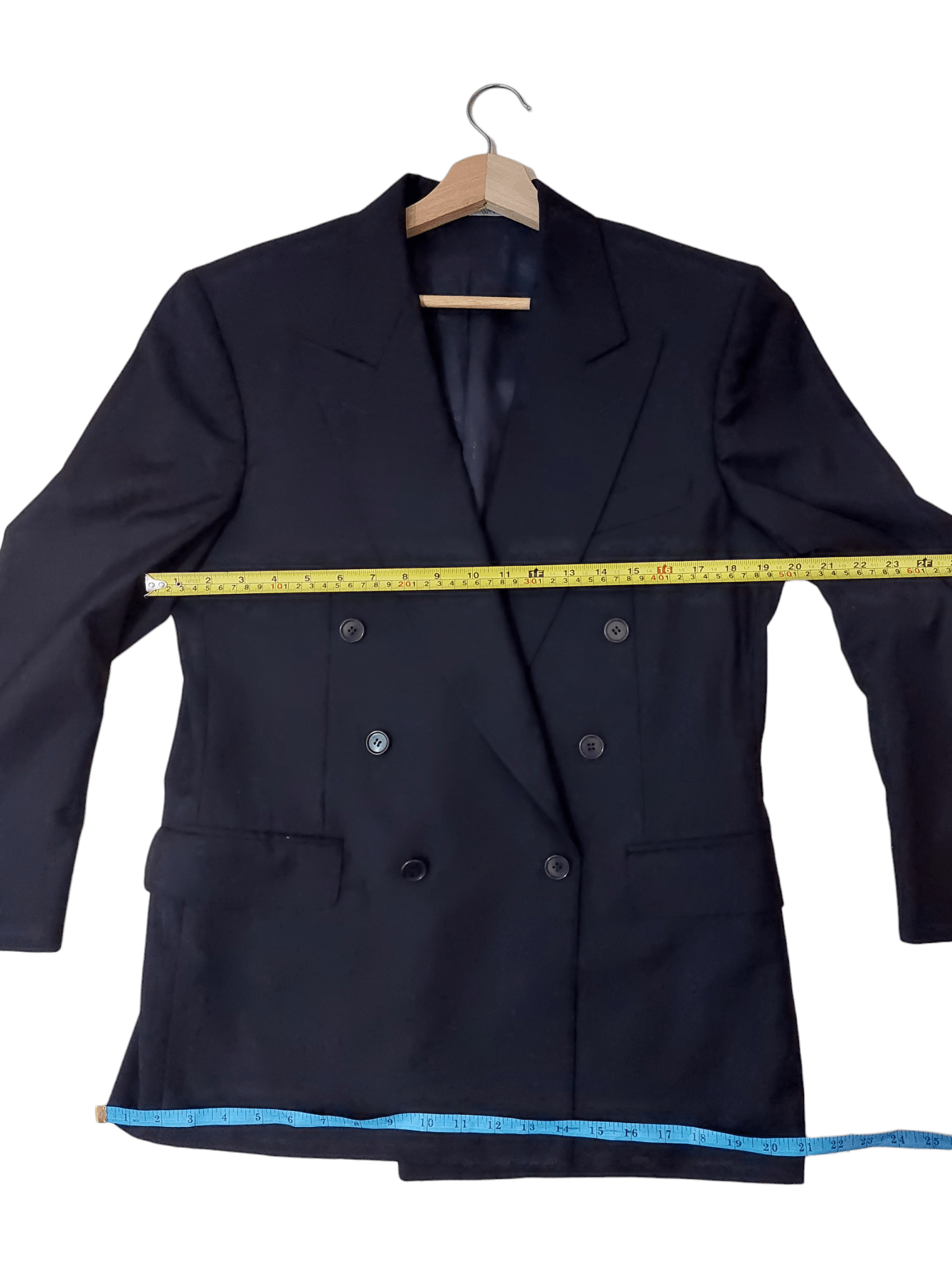 Lanvin Vintage Lanvin Paris Double Breasted Coat Size 44R - 13 Thumbnail