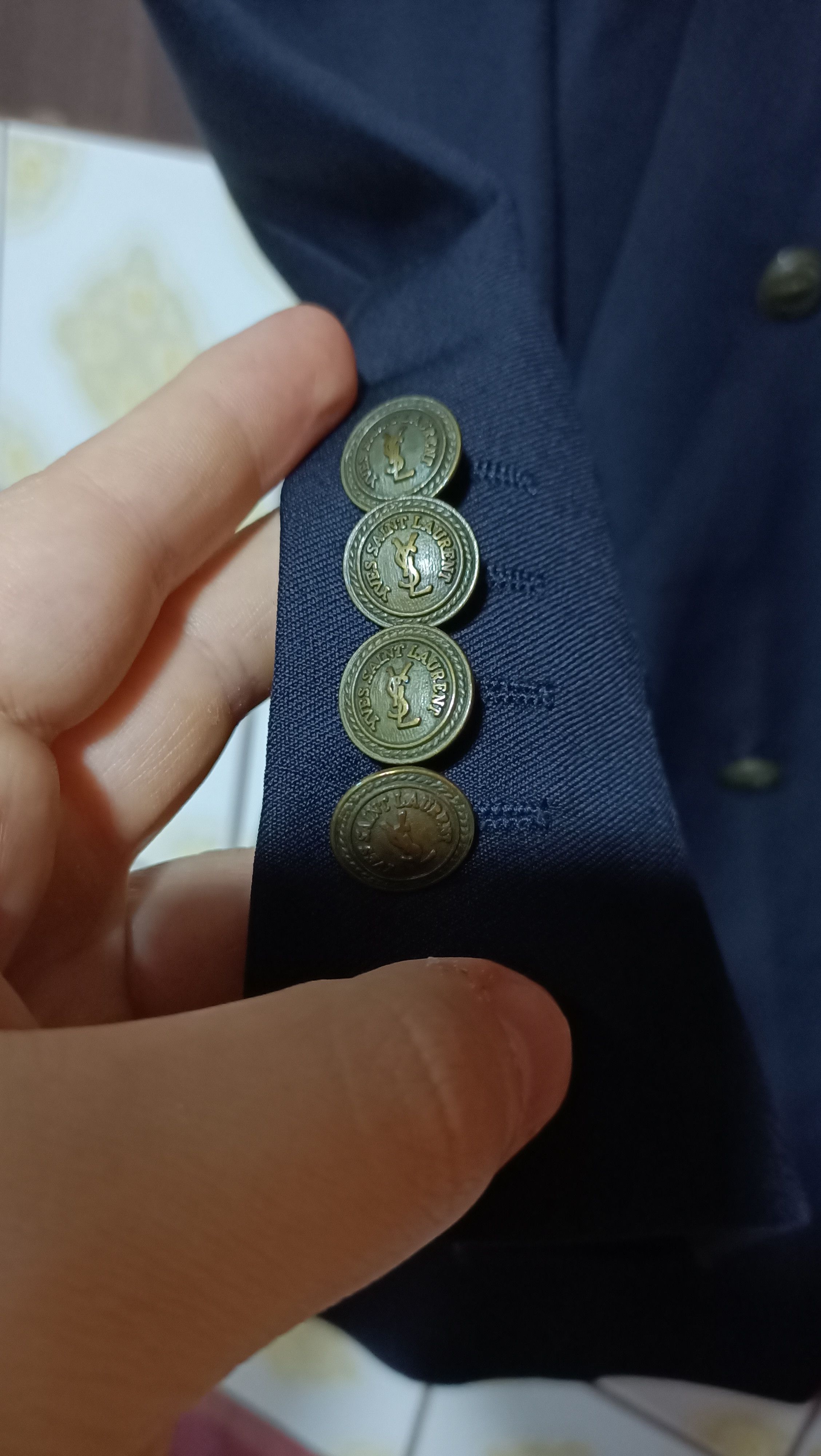 Yves Saint Laurent Vintage Yves Saint Laurent blazer Size 52R - 3 Thumbnail