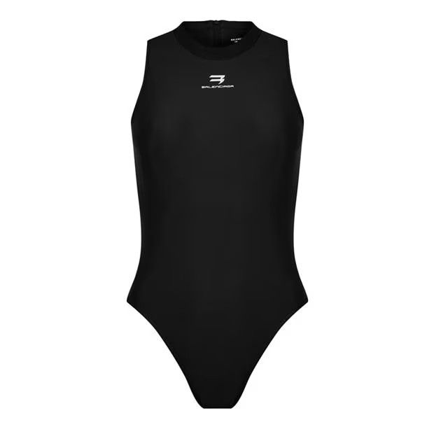 Balenciaga o1g2r1mq0924 Race Swimsuits in Black Size XS / US 0-2 / IT 36-38 - 1 Thumbnail