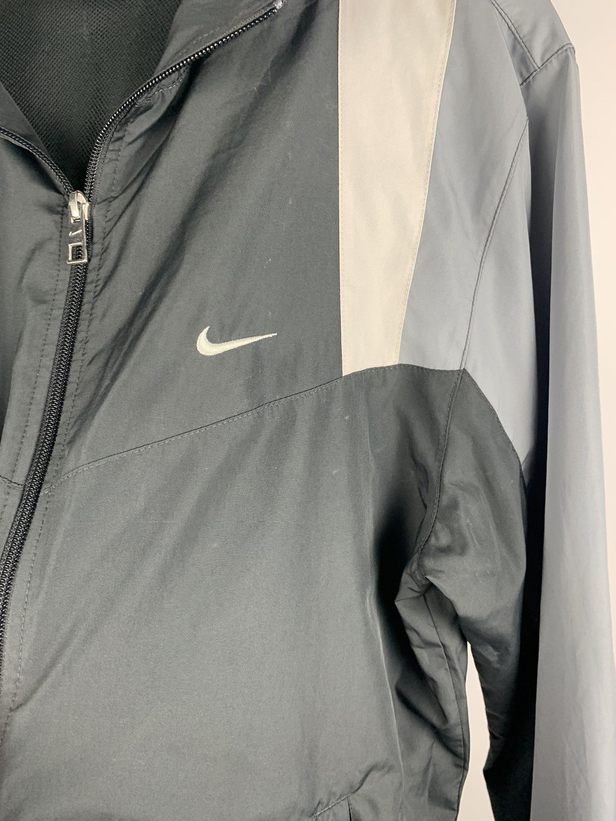 Nike Vintage Y2K Nike Full Zip Retro Nylon Track Jacket Swoosh Size US M / EU 48-50 / 2 - 9 Thumbnail