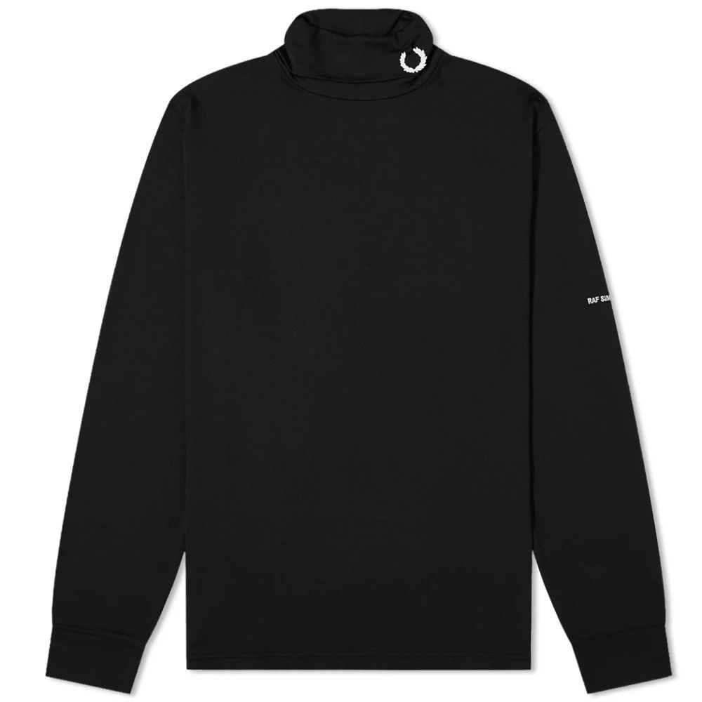 Fred Perry × Raf Simons FRED PERRY X RAF SIMONS LOGO TURTLENECK 🖤 Size US S / EU 44-46 / 1 - 1 Thumbnail
