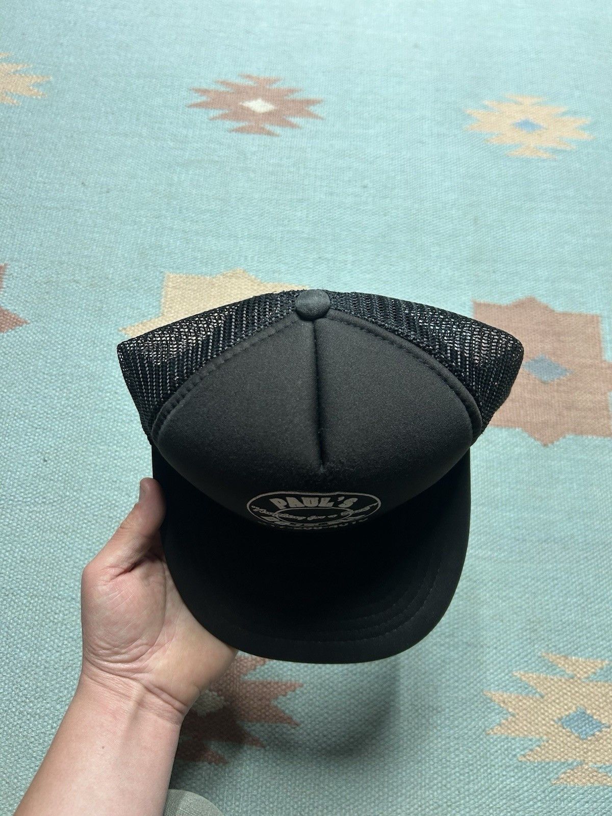 Vintage Vtg trucker hat Pauls do it all anything for a buck Michigan Size ONE SIZE - 3 Thumbnail