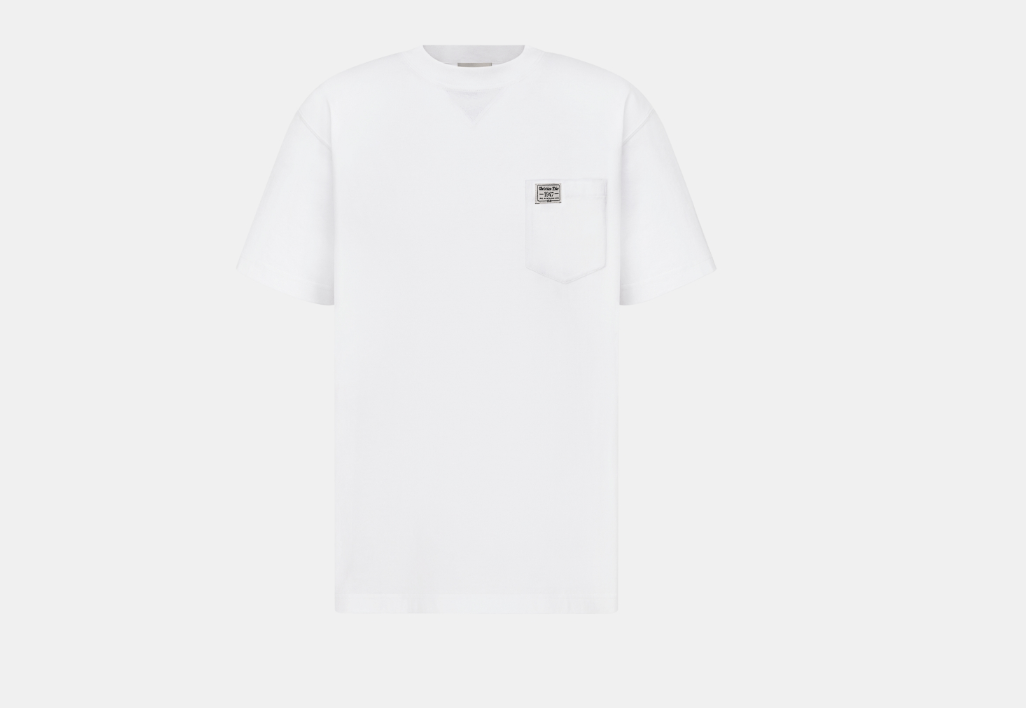 o1w1db11123 Relaxed-Fit Cd 1947 T-Shirt in White