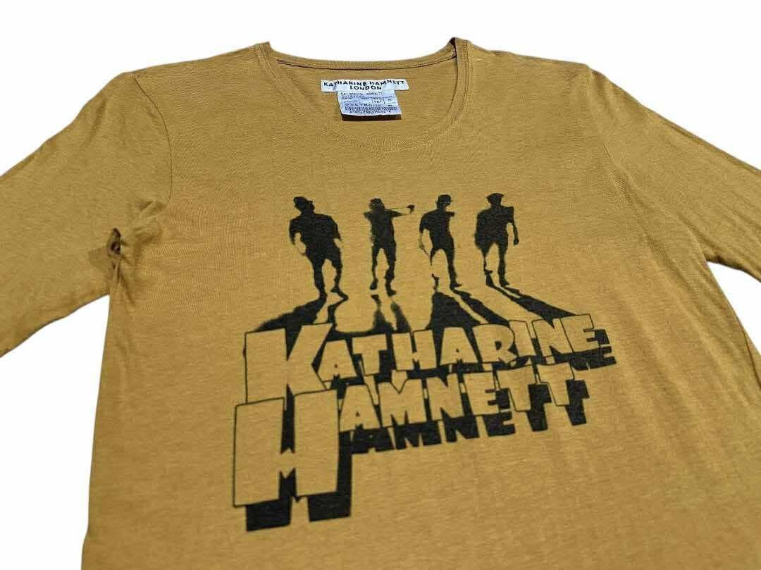 Katharine Hamnett London 🔥Vintage Katharine Hamnett London Shirt Logo Size US M / EU 48-50 / 2 - 2 Thumbnail