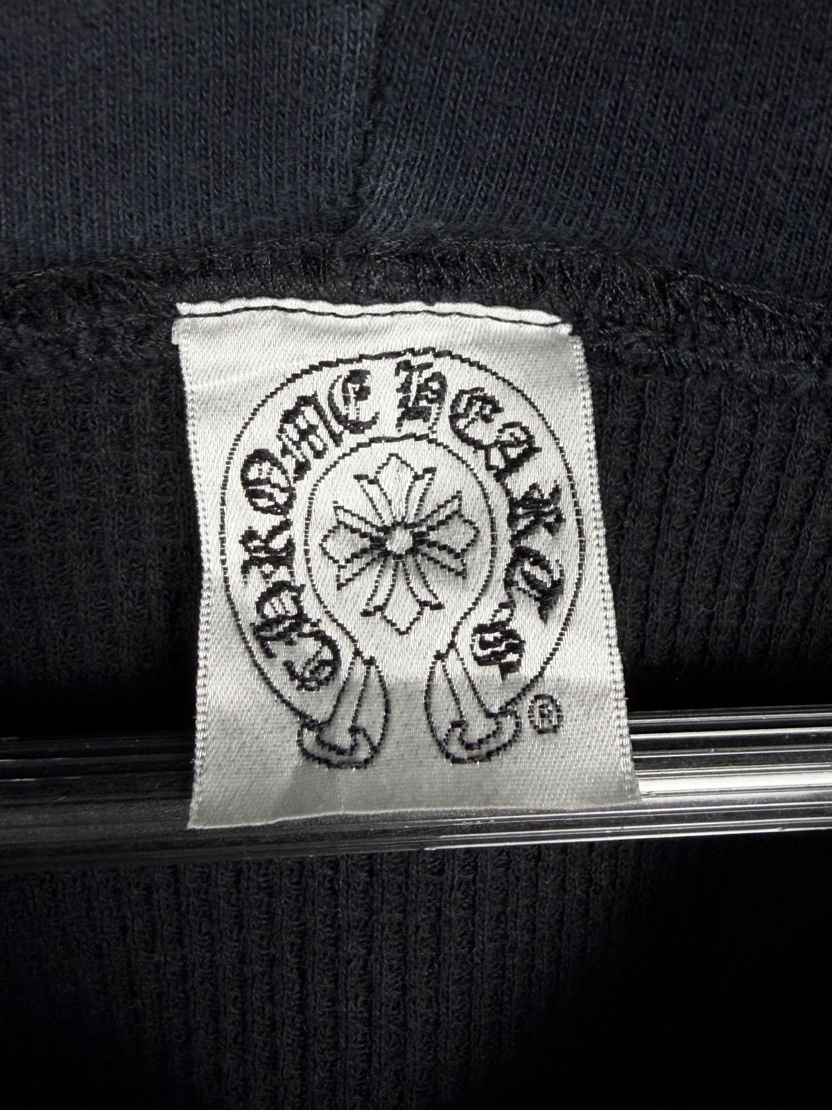 Chrome Hearts Chrome Hearts Vintage Cross Plus Heavy Thermal Zip Up Hoodie Size US XXL / EU 58 / 5 - 7 Thumbnail
