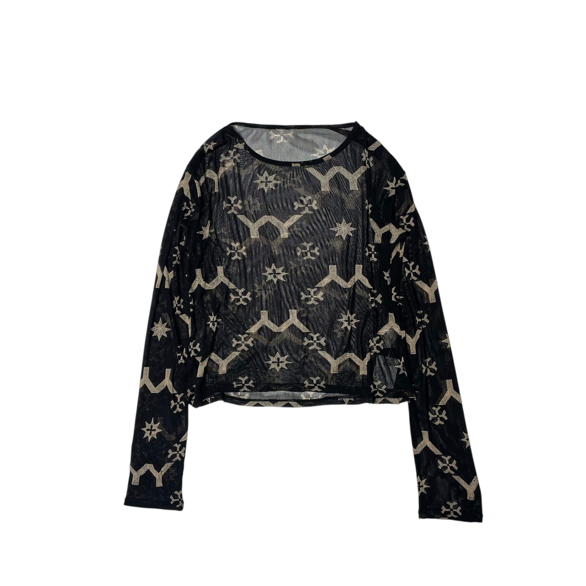 Yohji Yamamoto Yohji yamamoto silk 100 seethrough long sleeve Size M / US 6-8 / IT 42-44 - 1 Thumbnail