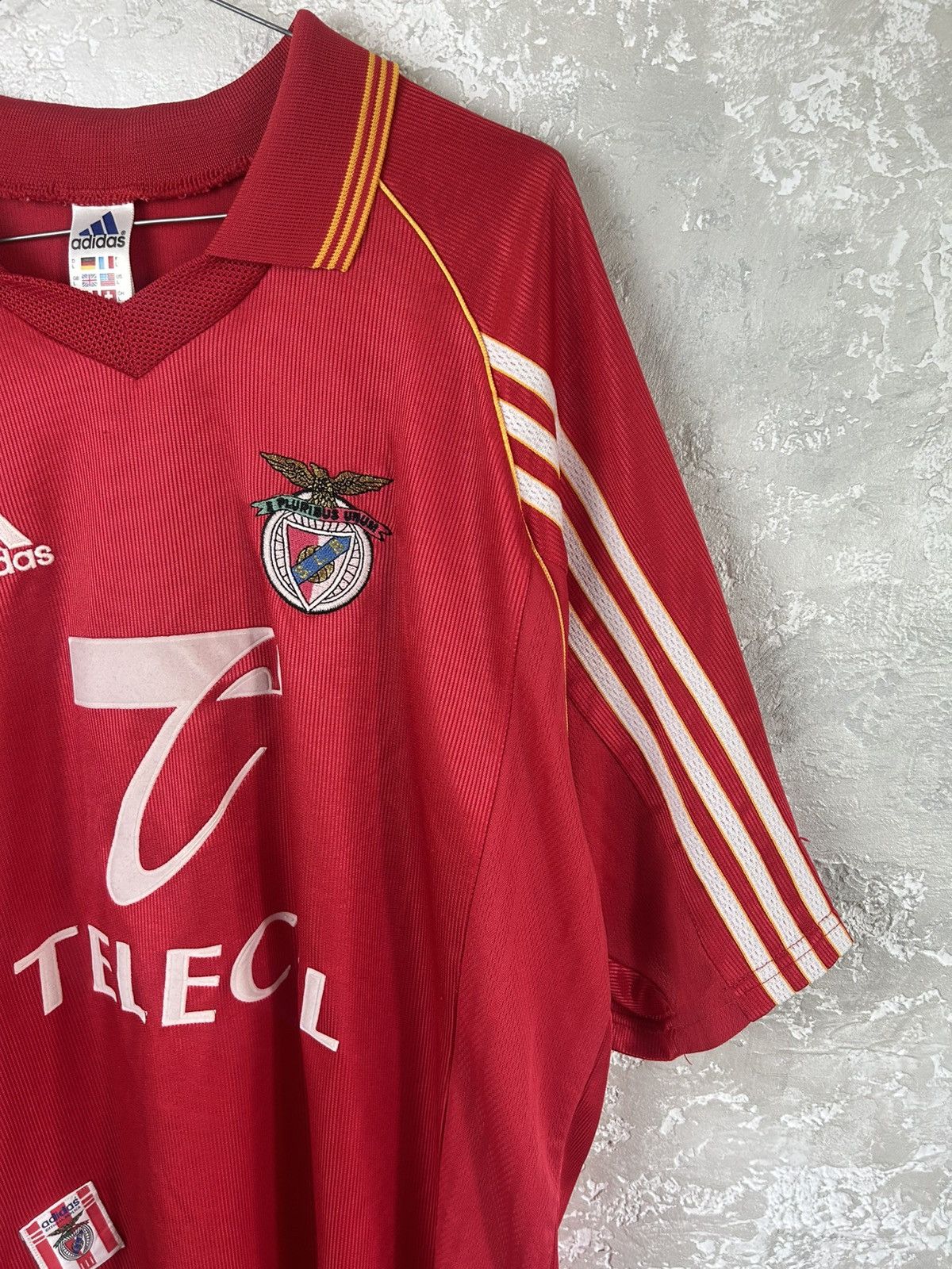 Adidas Vintage Jersey 1998/99 Benfica Home Football Shirt Adidas Size US L / EU 52-54 / 3 - 3 Thumbnail