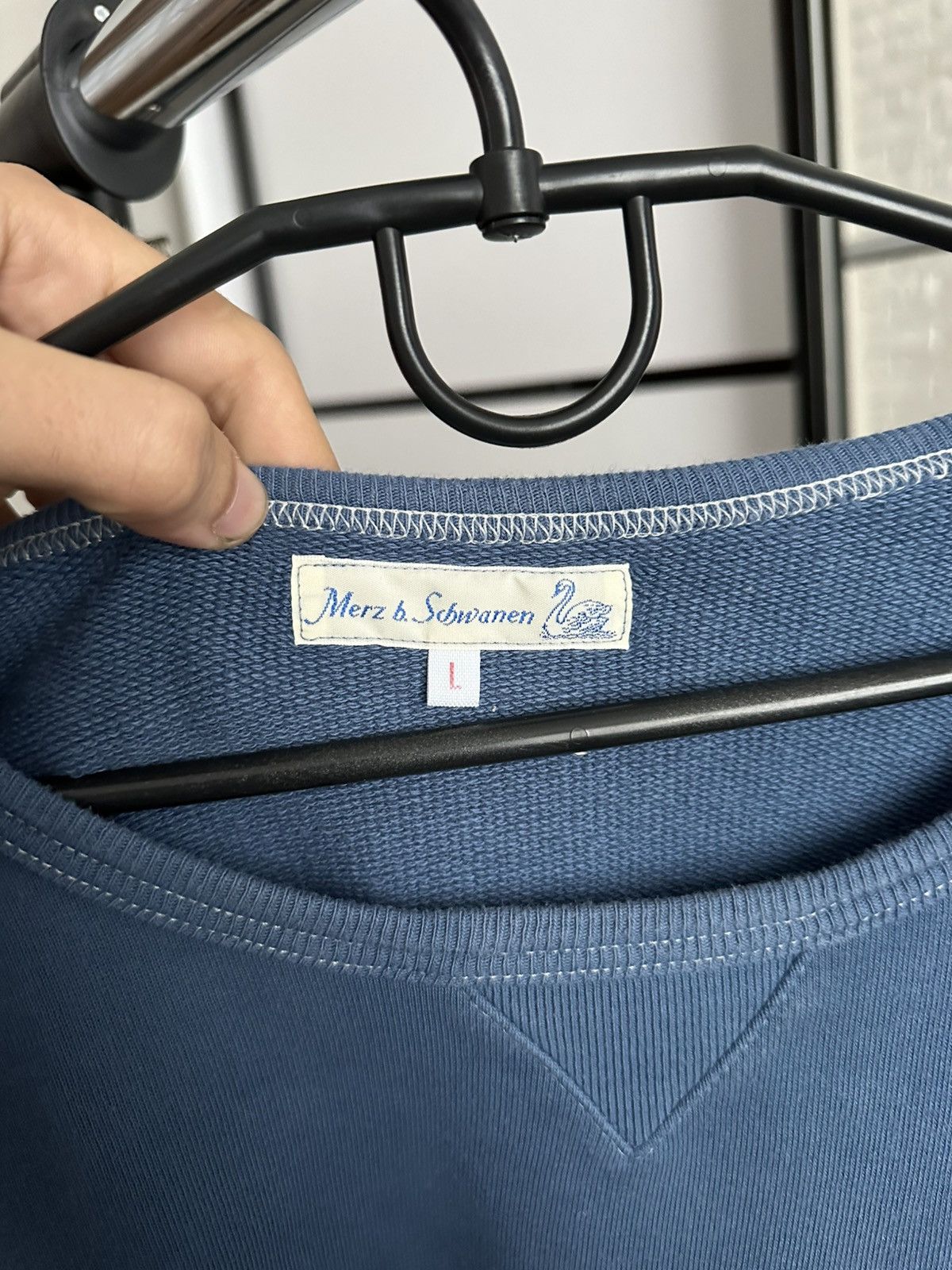 Merz B. Schwanen Merz B Schwanen Heavy Sweatshirt Crewneck Size US L / EU 52-54 / 3 - 6 Thumbnail