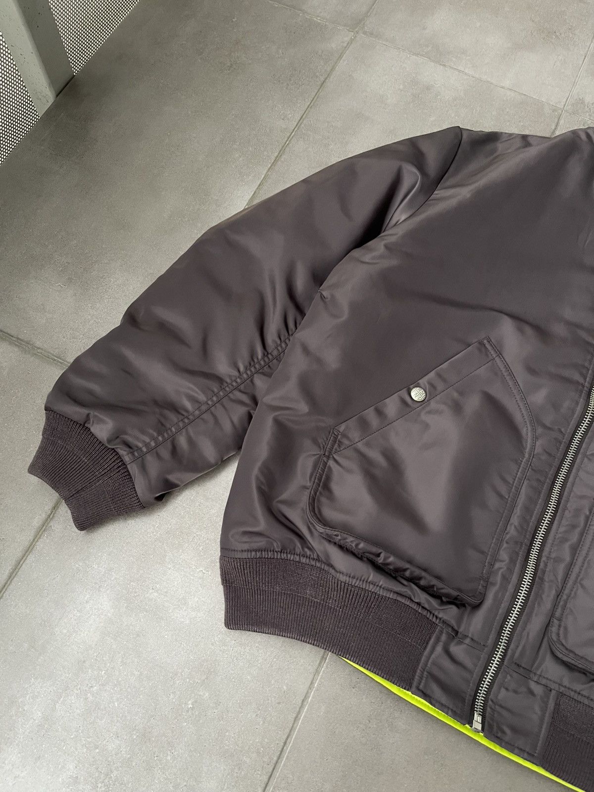 Diesel !DS! AW23 Diesel J-Mattan Reversible Bomber Jacket Size US L / EU 52-54 / 3 - 12 Thumbnail