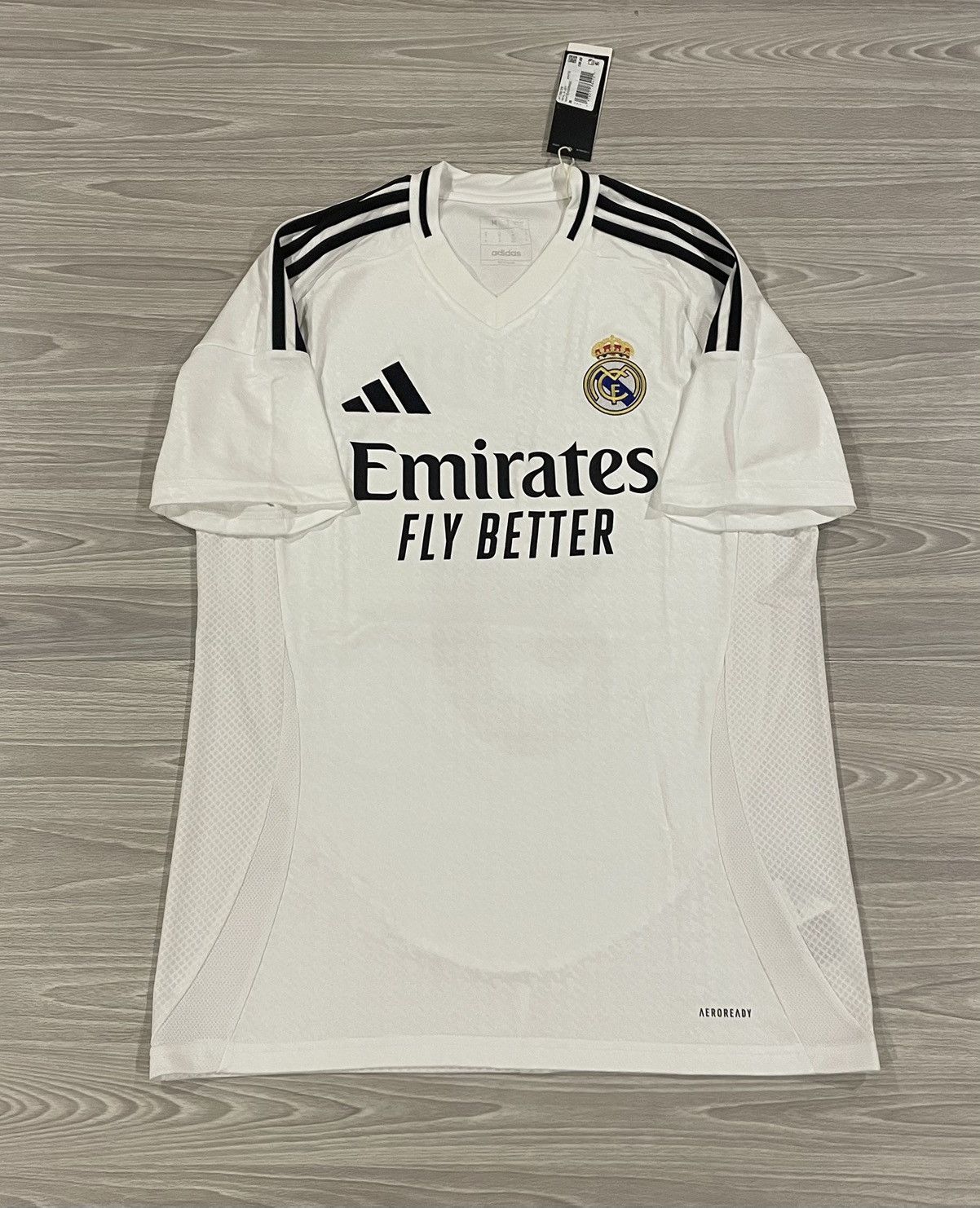 Adidas Adidas 2024/25 Real Madrid Mbappe #9 Jersey Men’ Size Medium Size US M / EU 48-50 / 2 - 5 Thumbnail