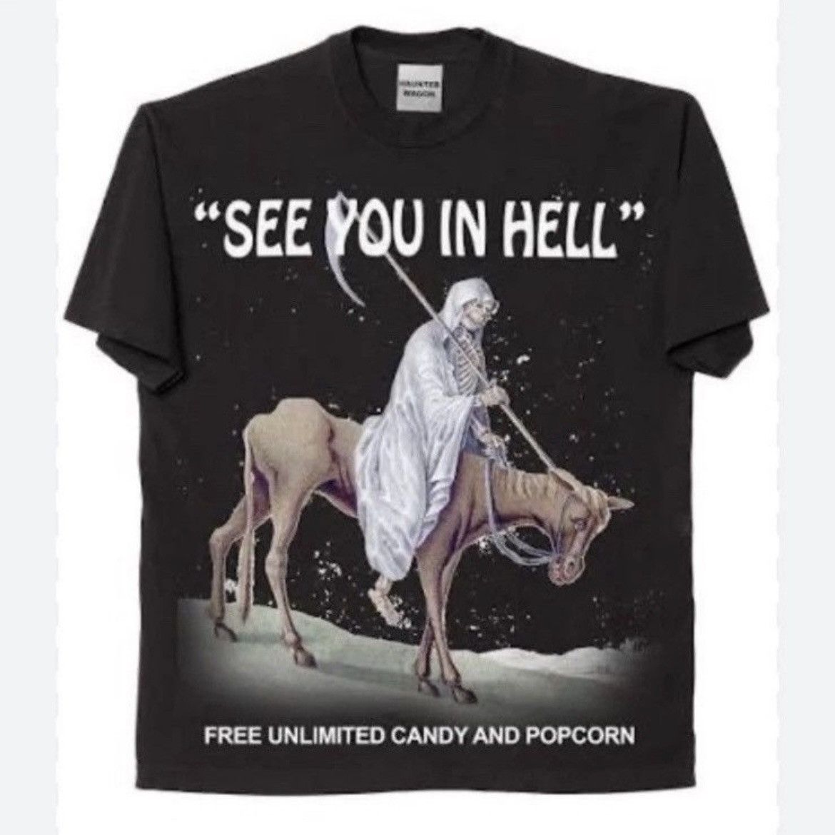 Online Ceramics M NEW - Online Ceramics See You in Hell Haunted Wagon shirt Size US M / EU 48-50 / 2 - 1 Thumbnail